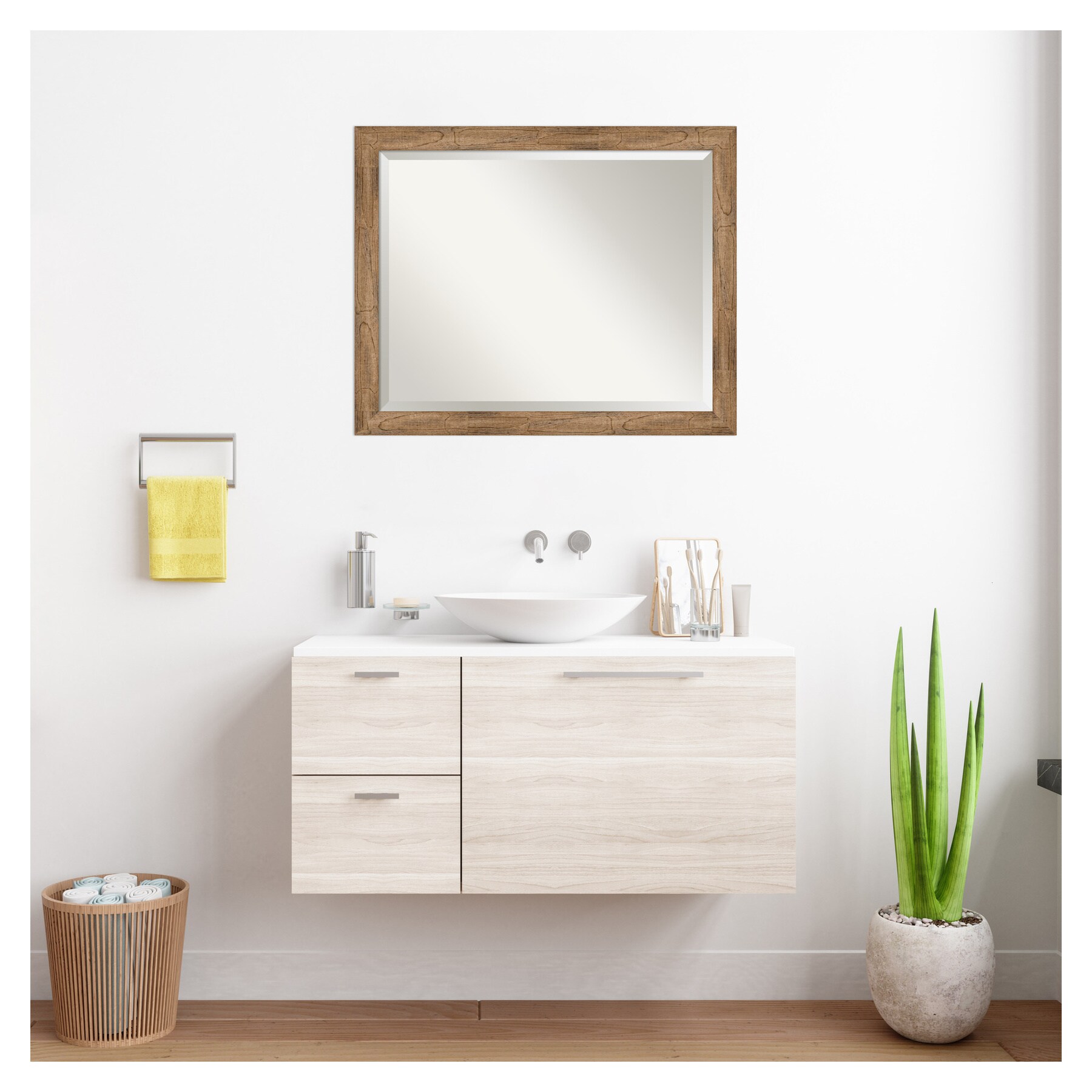 Amanti Art DSW4093324 Framed-Bath-Mirrors - View #7