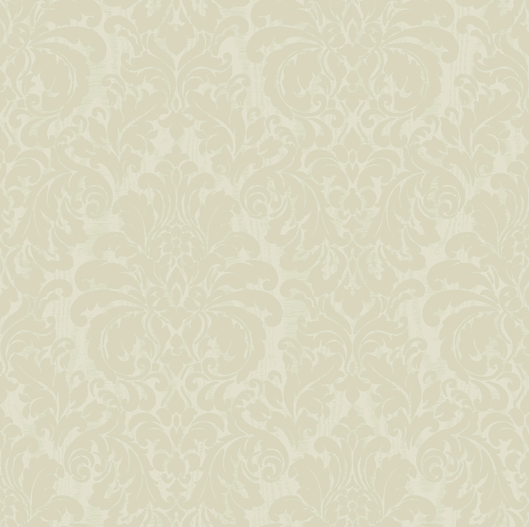 Sirpi 4058-24802 Italian Silk 57.5-Sq. Feet Yellow Vinyl Textured Damask 3D Unpasted Wallpaper