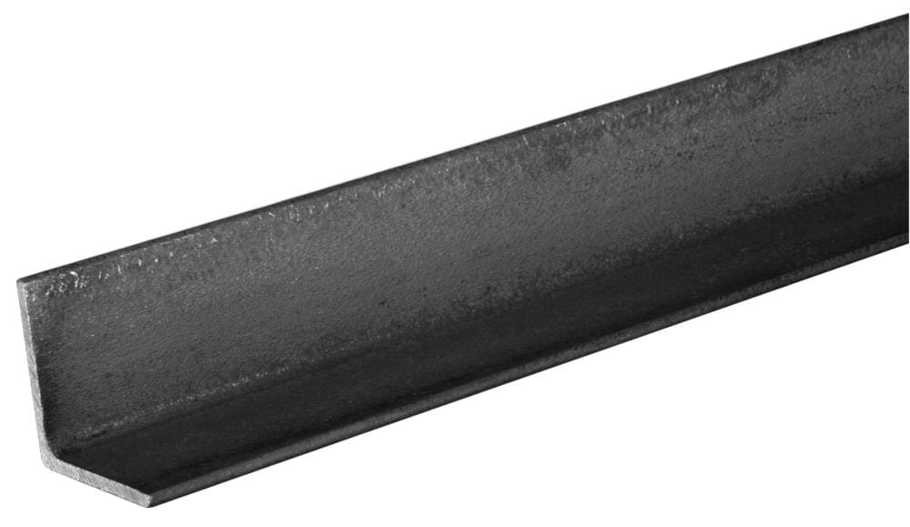 3/4-in W x 3/4-in H x 6-ft L Plain Hot Rolled Steel Solid Angle | - Hillman 11702