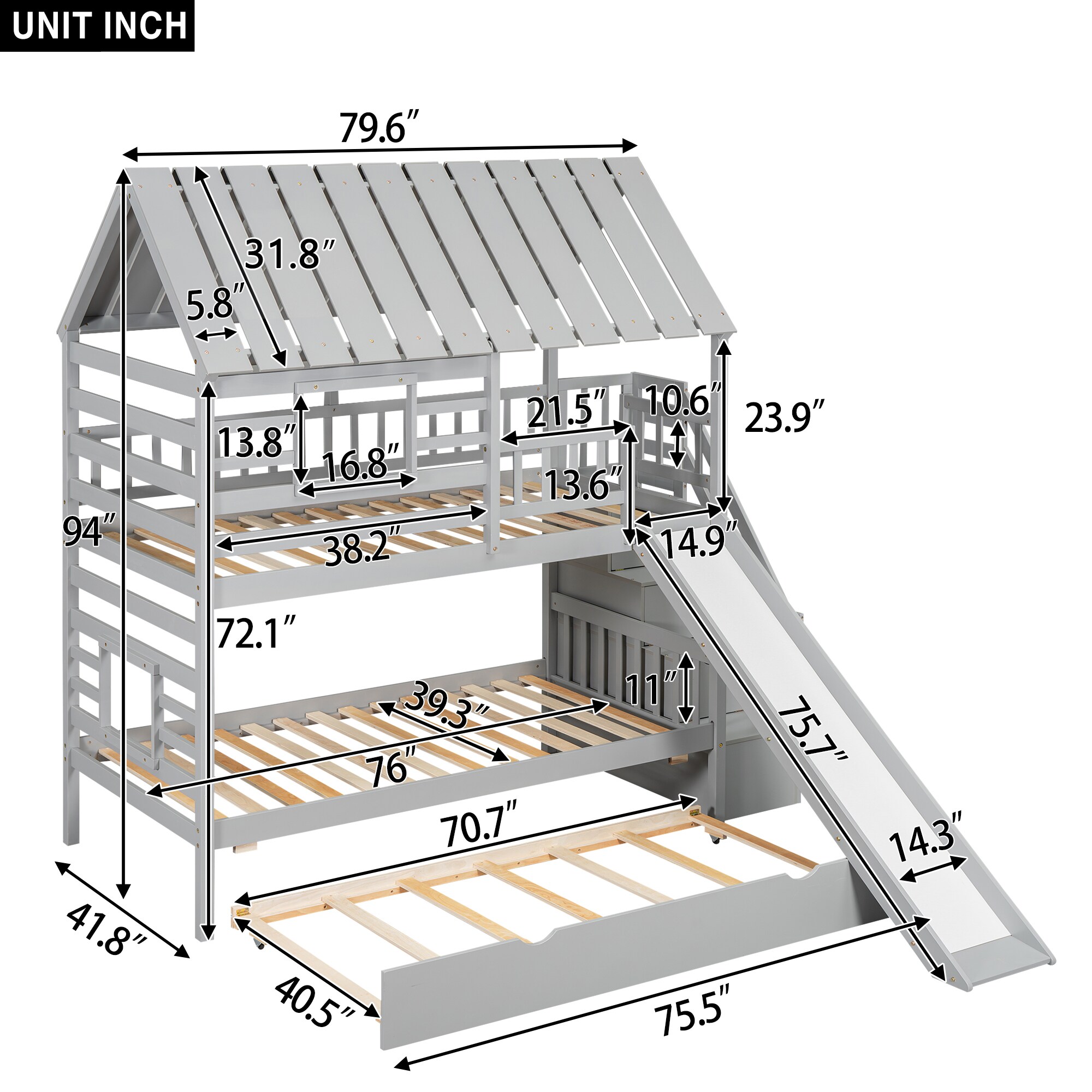 ModernLuxe SM000931AAE Bunk-Beds - View #3
