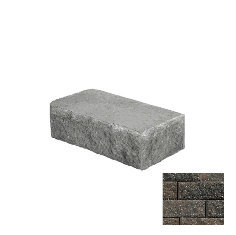 Belgard 806479 6-in H x 18-in L x 9-in D Gray Concrete Retaining Wall Block