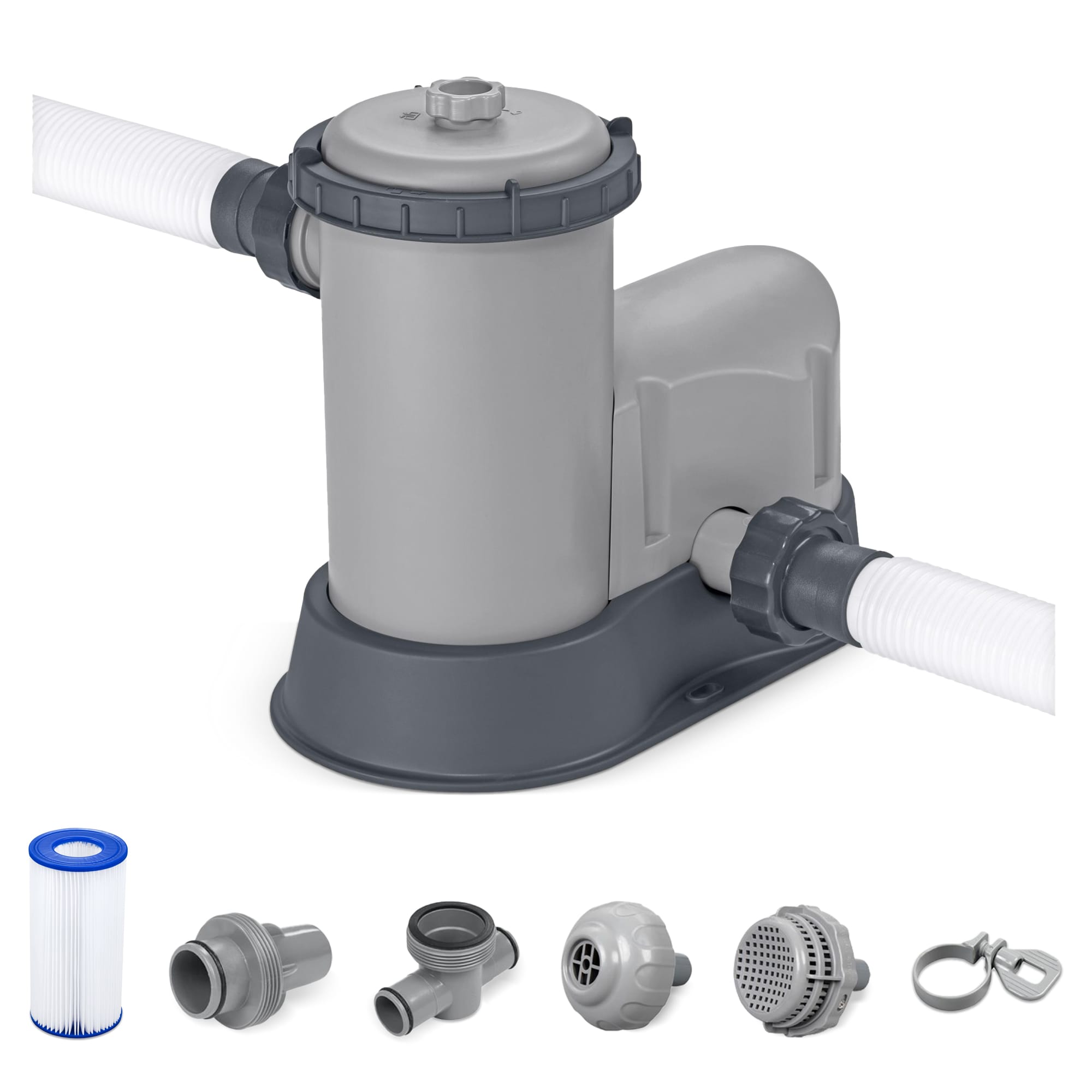 Bestway 324065 Flowclear 1500 GPH 120V Above Ground Swimming Pool Water Filter Pump