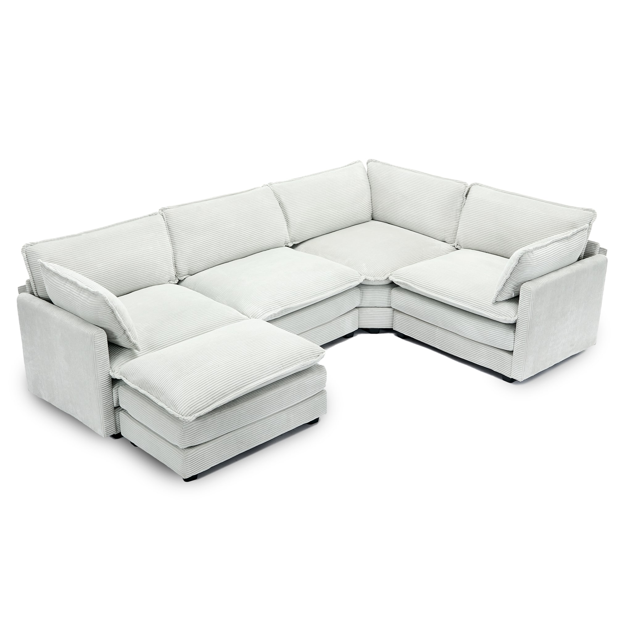 VOUA SAF-XNECW3-GY Sofas-Loveseats - View #8