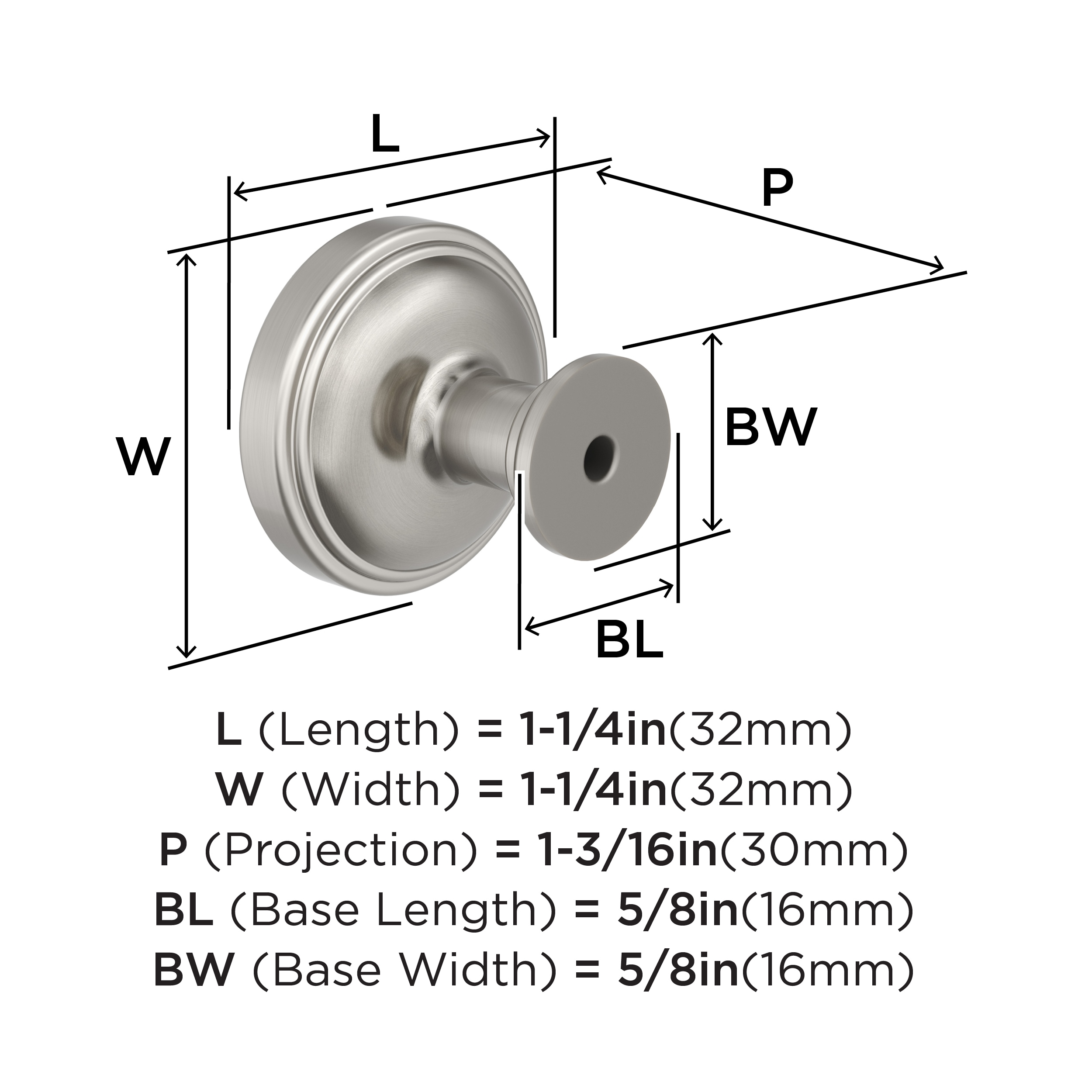 Amerock BP37720G10 Cabinet-Knobs - View #4