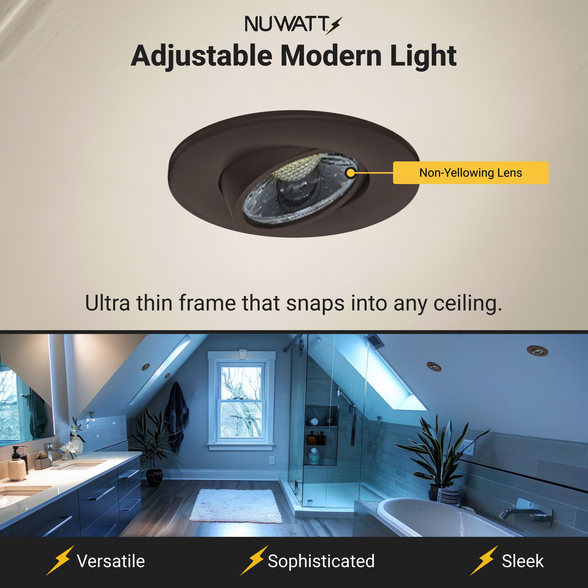 NUWATT NWGMB-3-5CT-BZ-R16P Led-Retrofit-Downlight - View #9