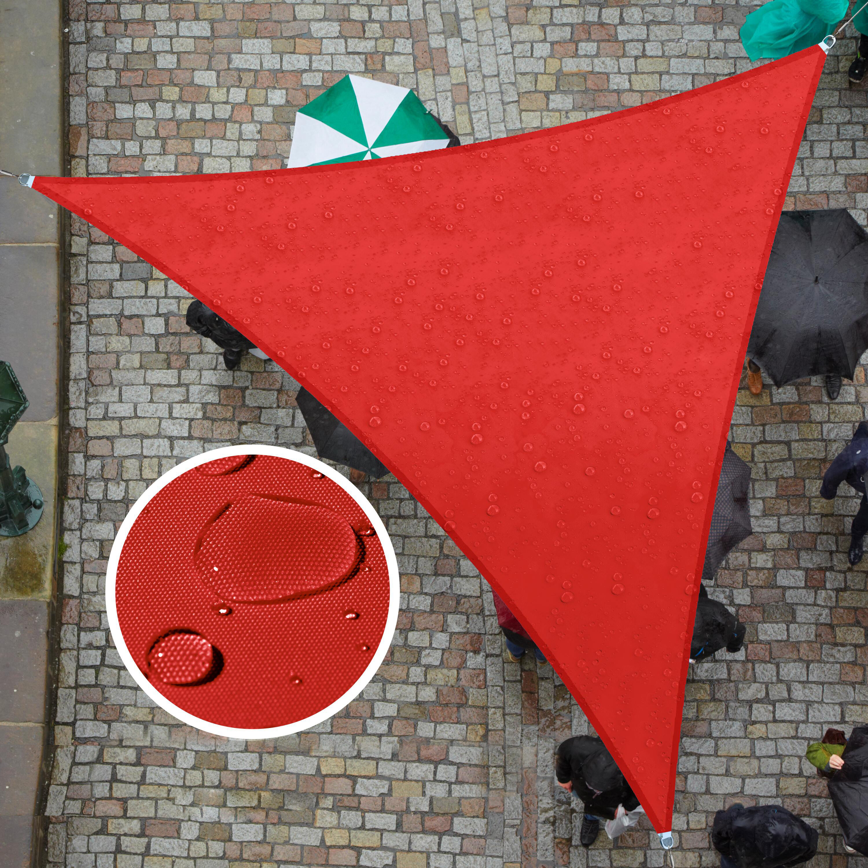 ColourTree TADT12-5 Waterproof Triangle Shade Sail Shade Sail