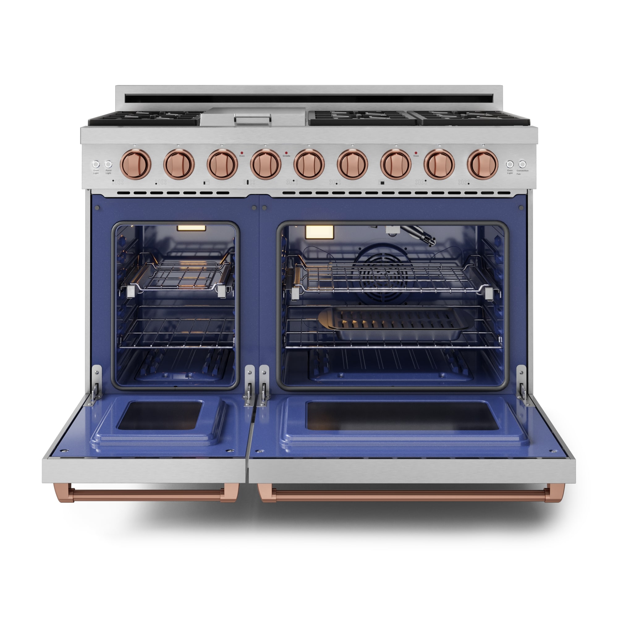 Thor Kitchen RSG48ELP-RSG Double-Oven-Gas-Ranges - View #4