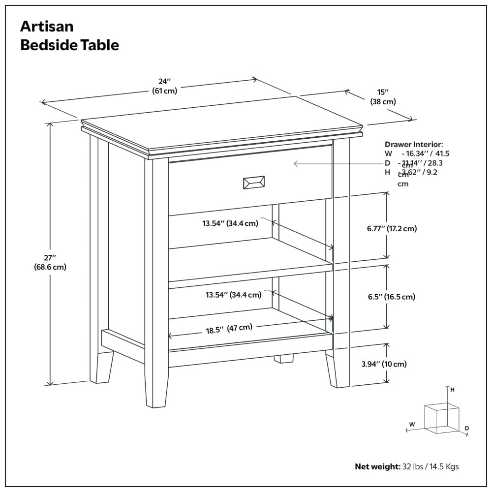 Simpli Home 3AXCART-02GR nightstands - View #12