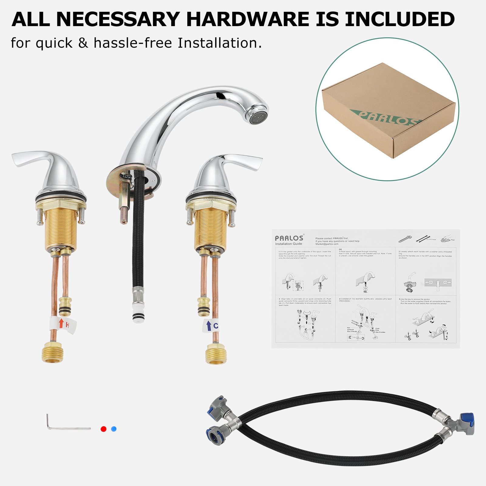 PARLOS 1435001PD Lavatory-Faucets - View #7