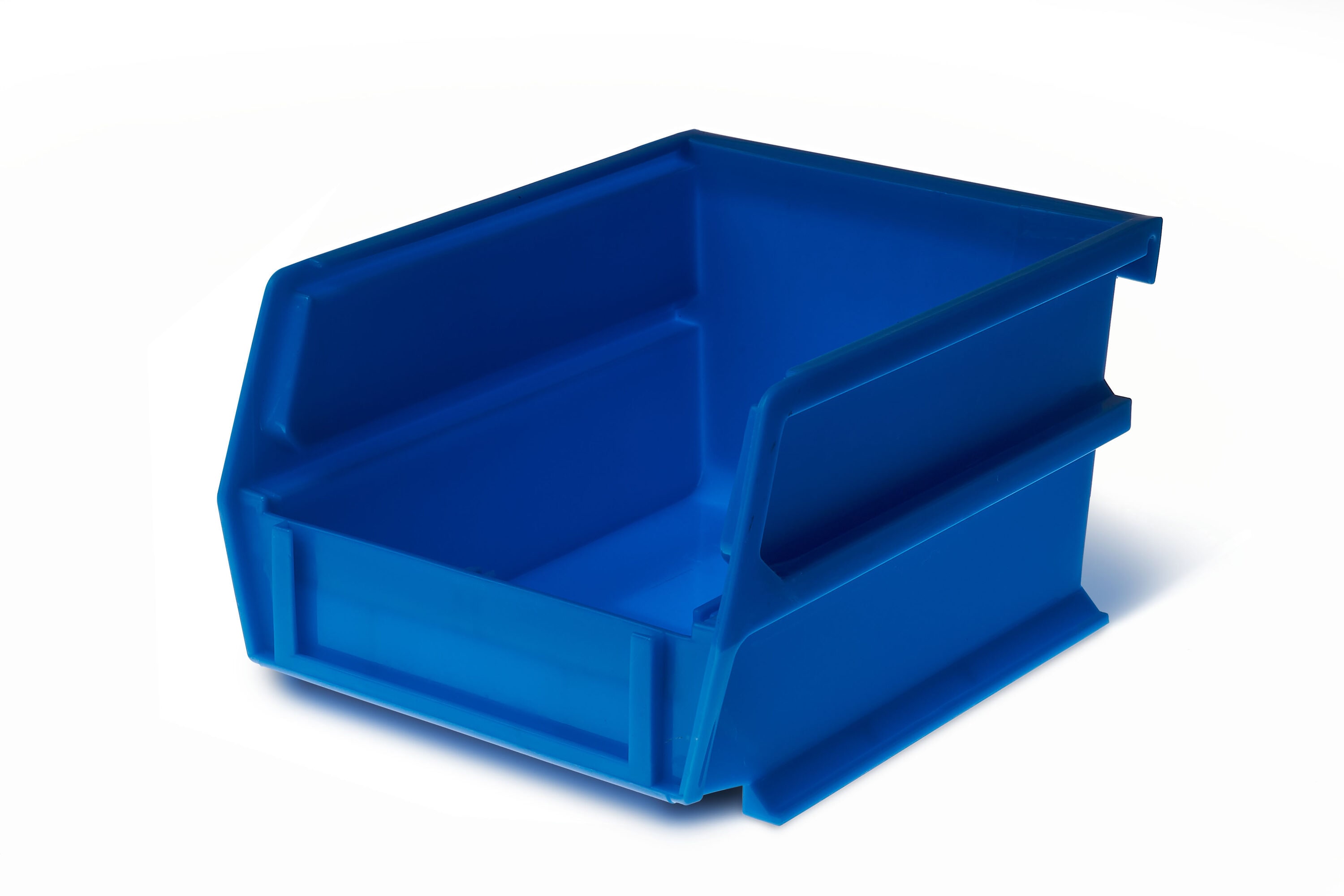 Style Selections 22.3-in W x 22.3-in H x 16.5-in D Blue Plastic Basket