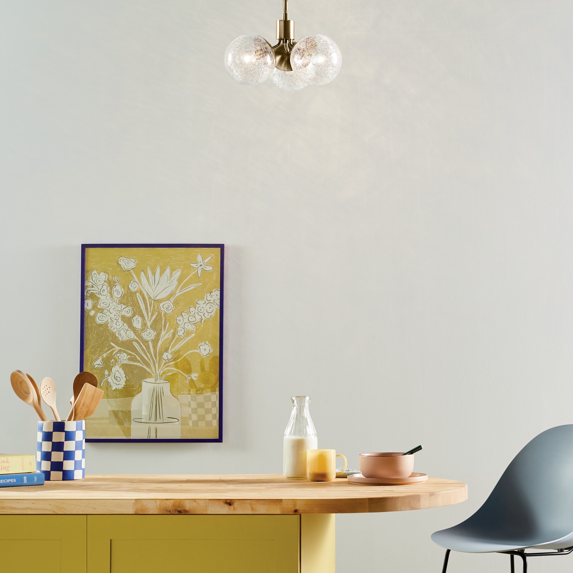 Kichler Silvarious 3-Light Gold Modern/Contemporary Chandelier