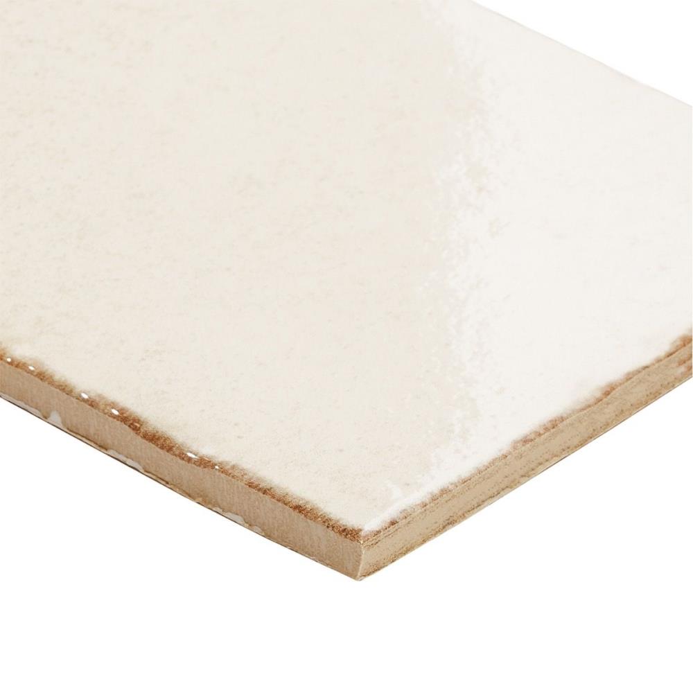 Artmore Tile Knappa Beige 6-in x 12-in Glazed Porcelain Subway Floor ...