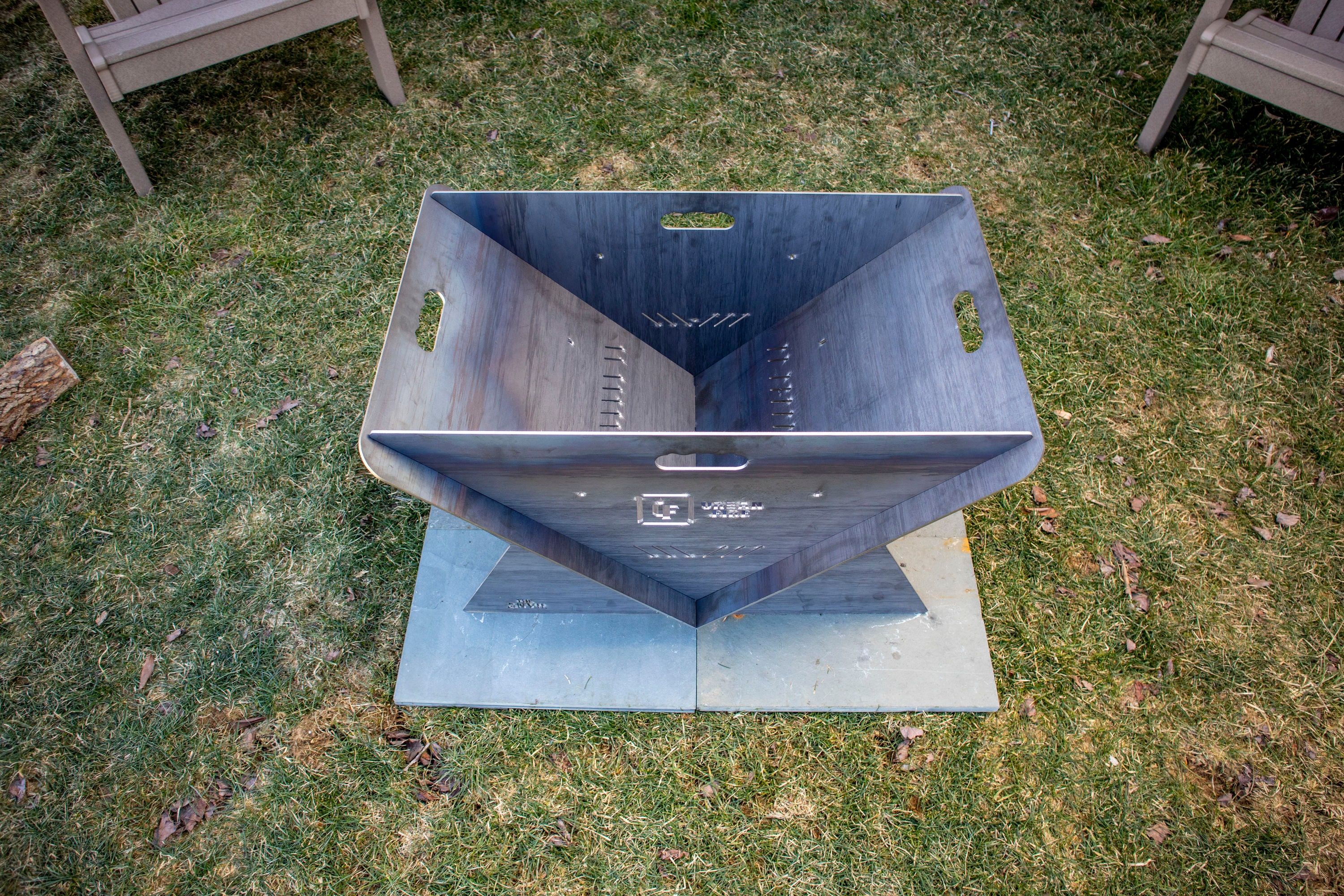YardCraft AFP-GR Outdoor-Woodburning-Firepits - View #2