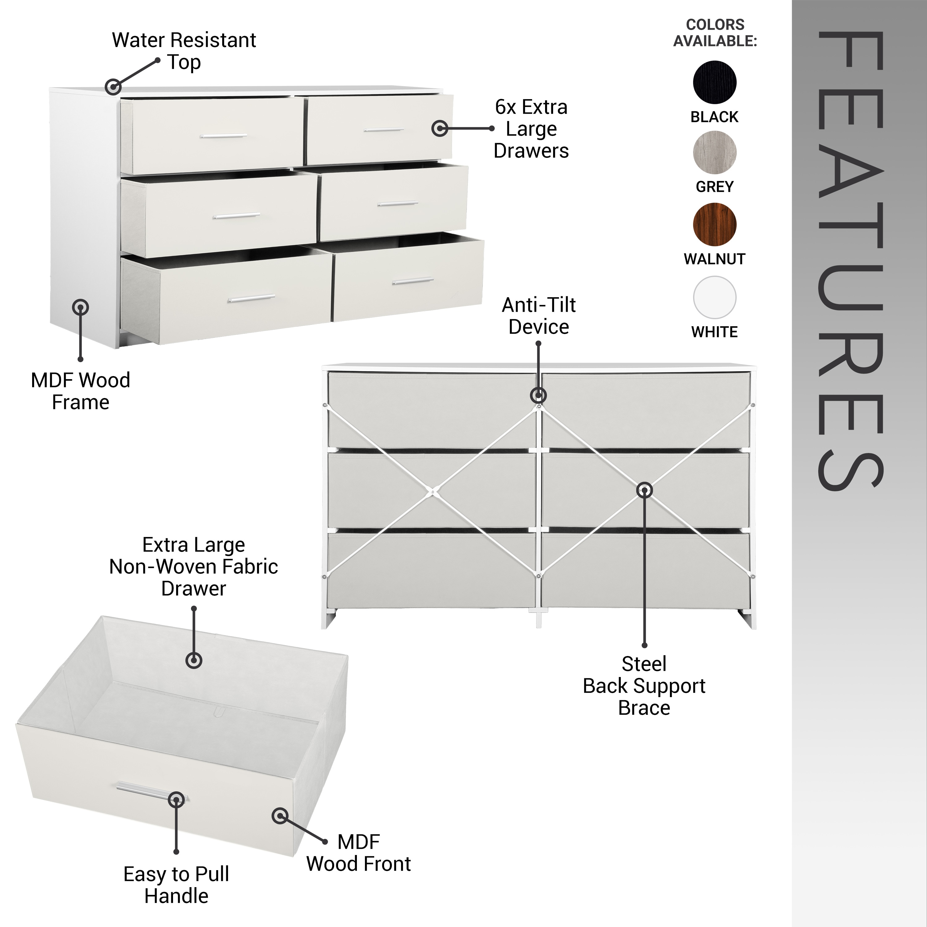 GDFStudio 362348 dressers - View #3