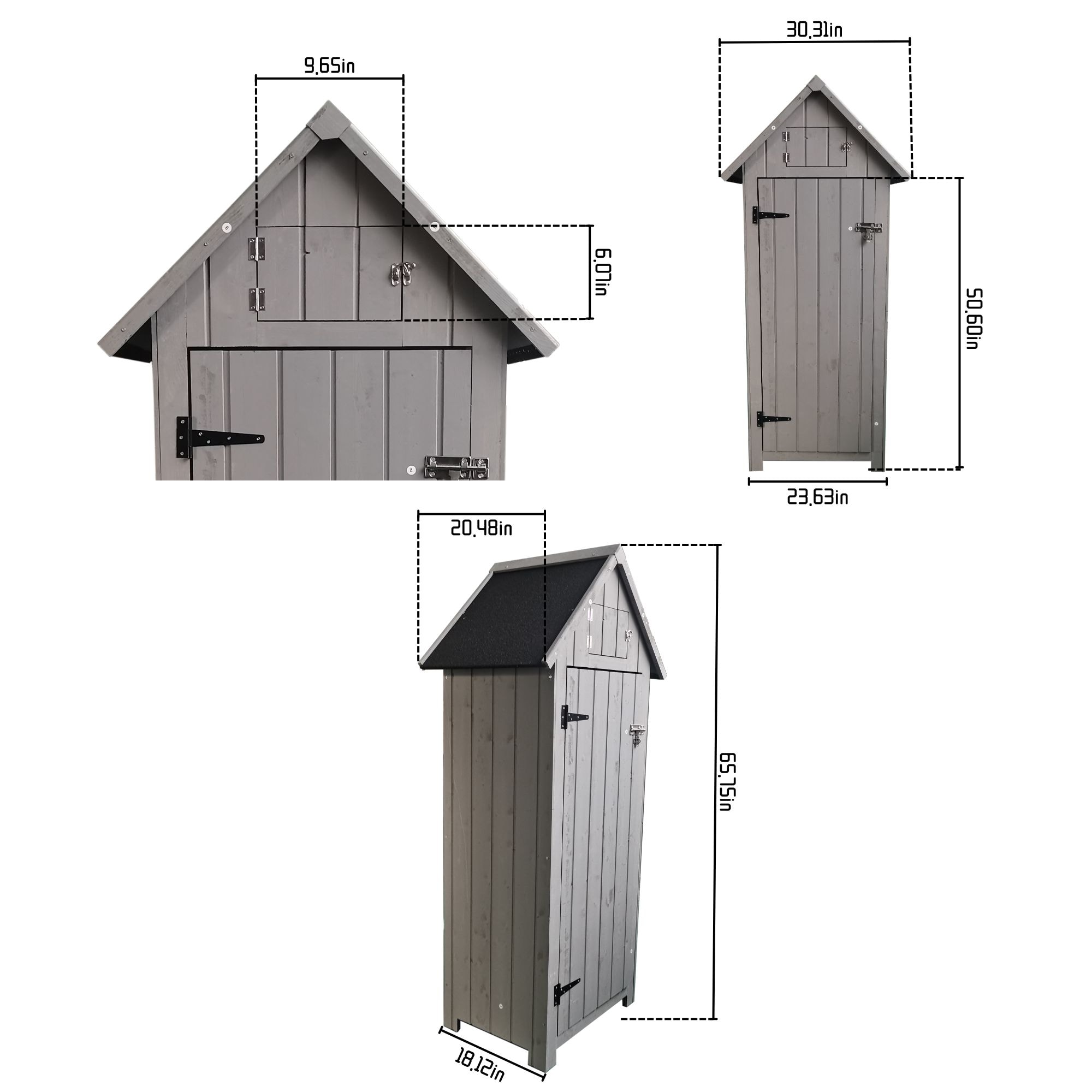 WELLFOR TWSG029-NA Wood-Storage-Buildings - View #6