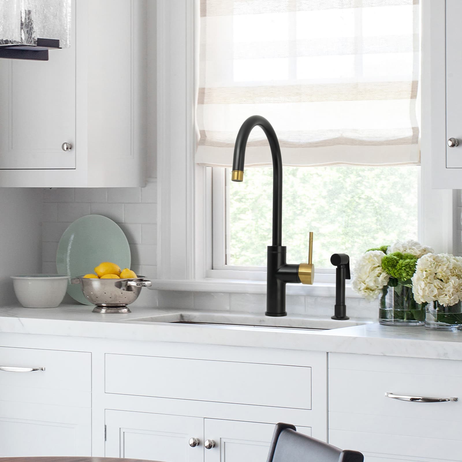 Akicon AK96966-BLBG Kitchen-Faucets - View #5