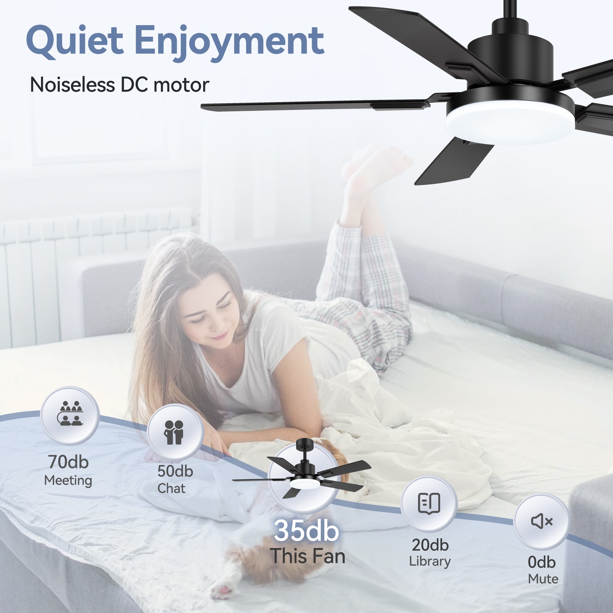 Breezary 33006-GD Ceiling-Fans - View #12