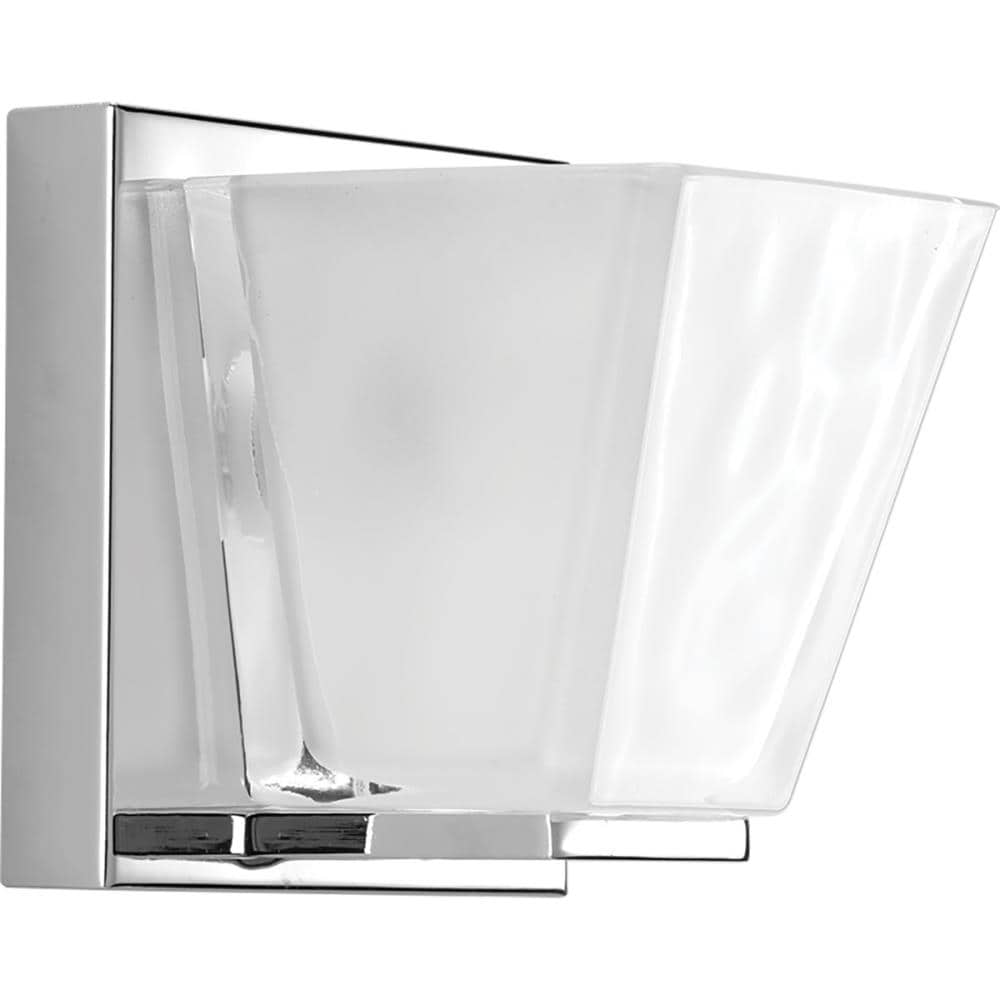 Progress Lighting P2123-15 Streaming 1-Light Polished Chrome Modern/Contemporary Vanity Light