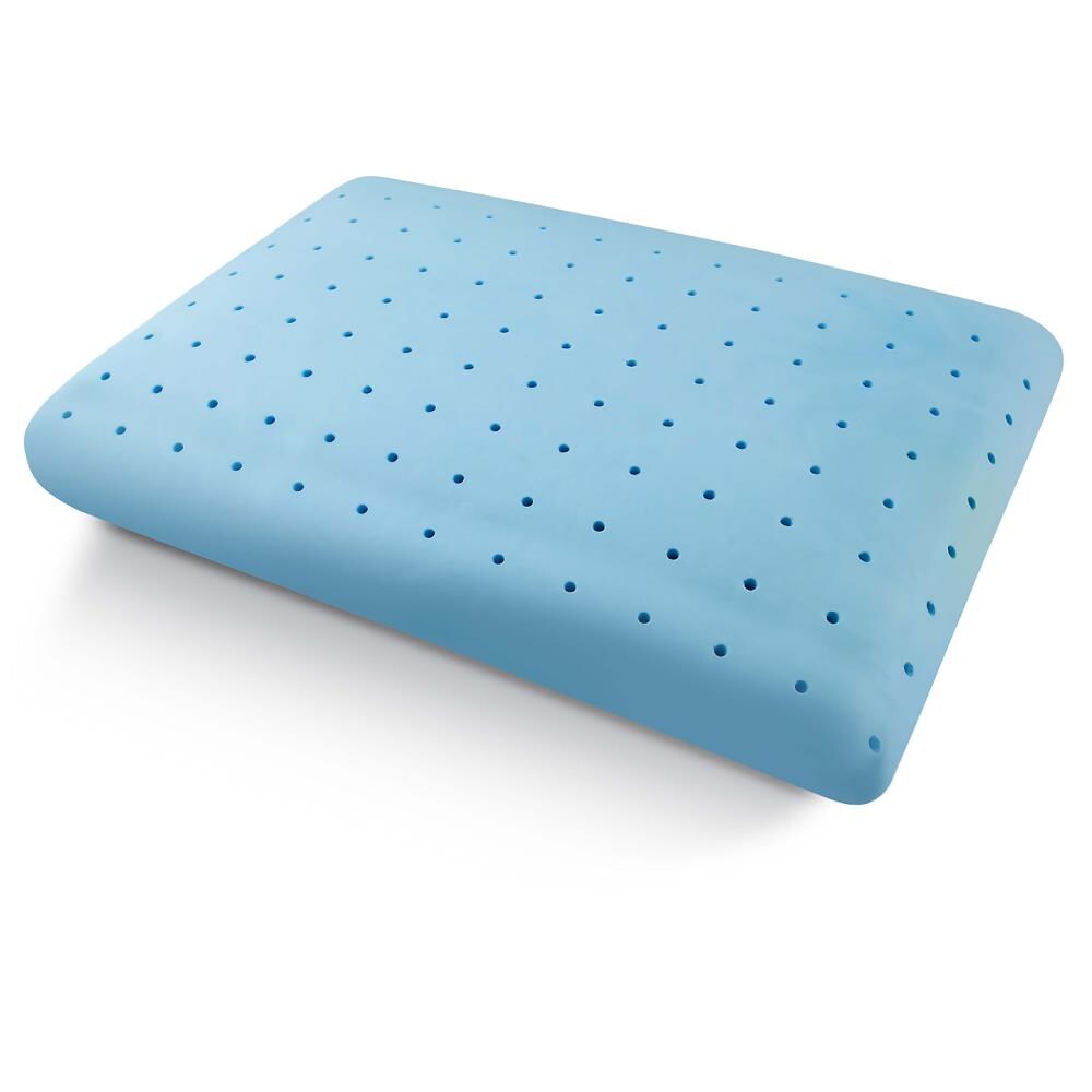 Arctic Sleep Body Medium Gel Memory Foam Bed Pillow in the Bed Pillows  department at