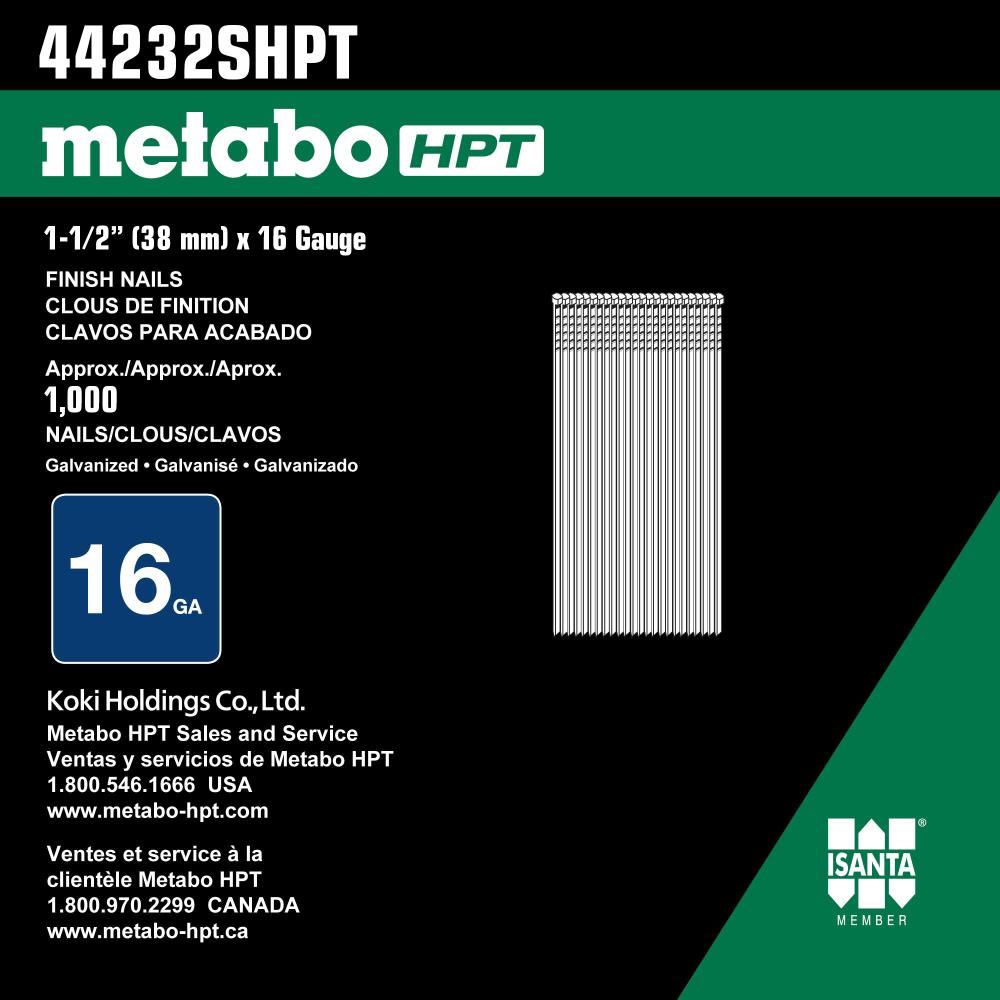 Metabo HPT 44232SHPT Brads-And-Finish-Nails - View #3