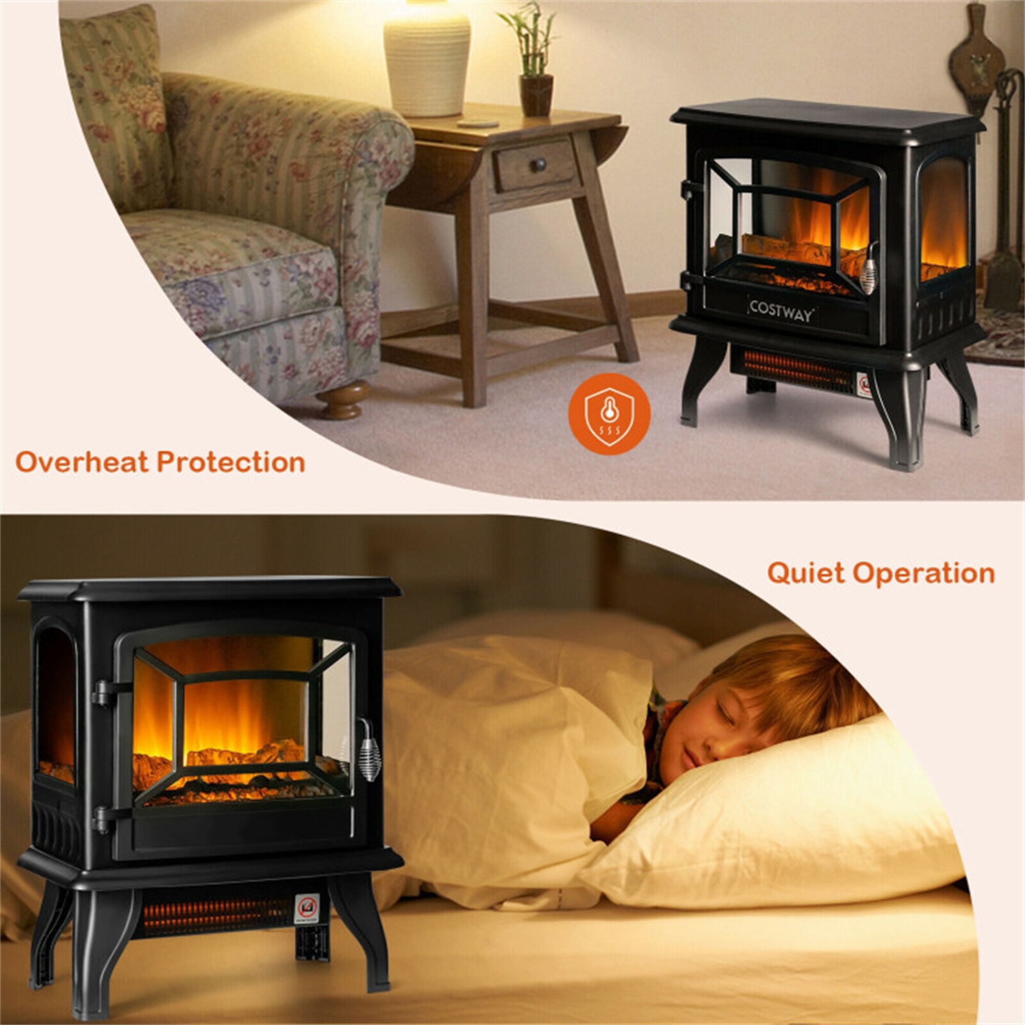 BABOOM BOM-057US-BK-CO Electric-Fireplaces - View #8