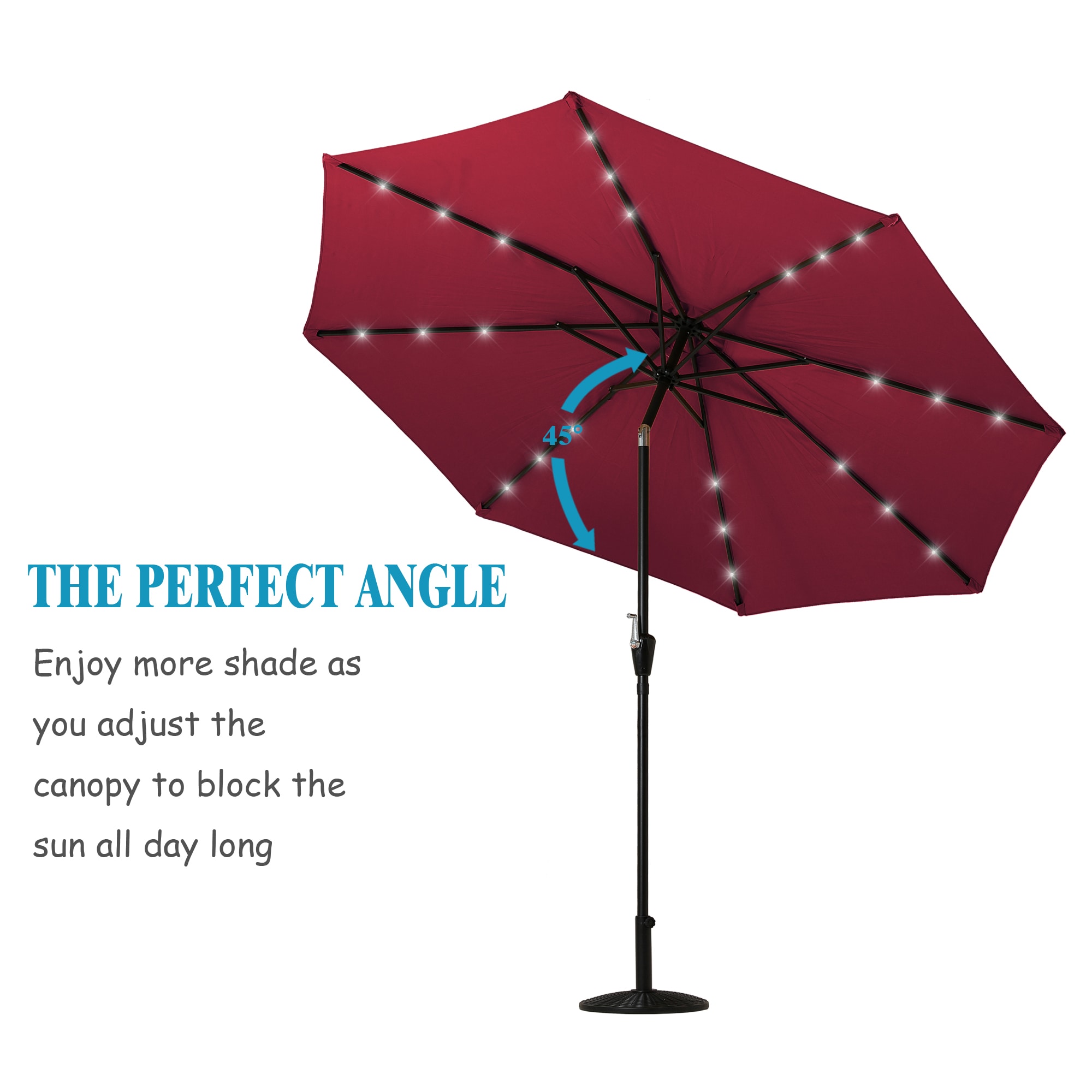 Clihome CLI-21ED37-1-RD Umbrellas-2 - View #7