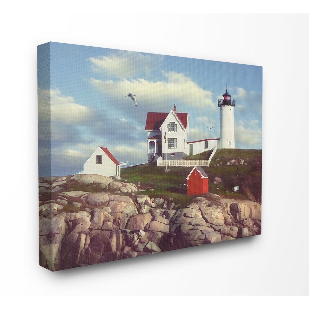 Stupell Industries CCP-361-CN-30X40 Alan Giana and Company 40-in H x 30-in W Coastal Print on Canvas