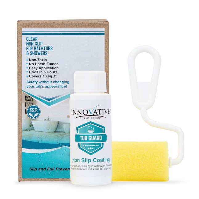 Tub Guard Re Anti Slip Clear Soft, Non Skid Coating For Bathtubs