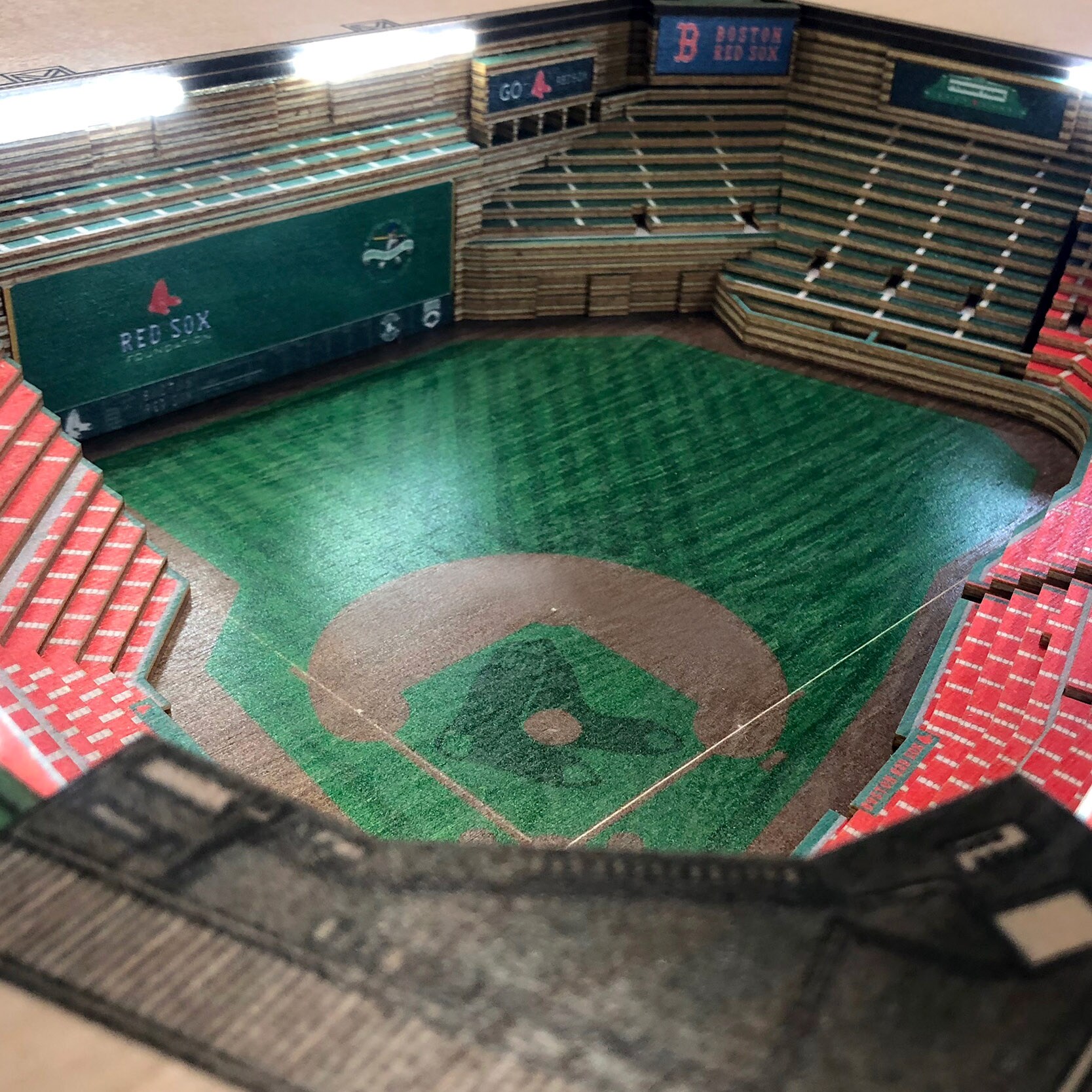 Boston Red Sox Fenway Park Stadiumview 3D Wall Art – Sports Fanz