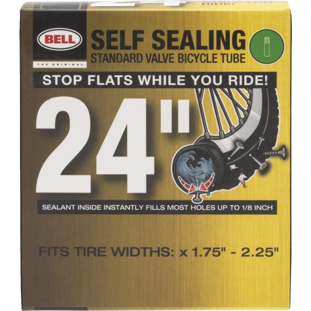 BELL  Self-Sealing Bicycle Inner Tube 24 x1.75-2.25 Schrader Valve