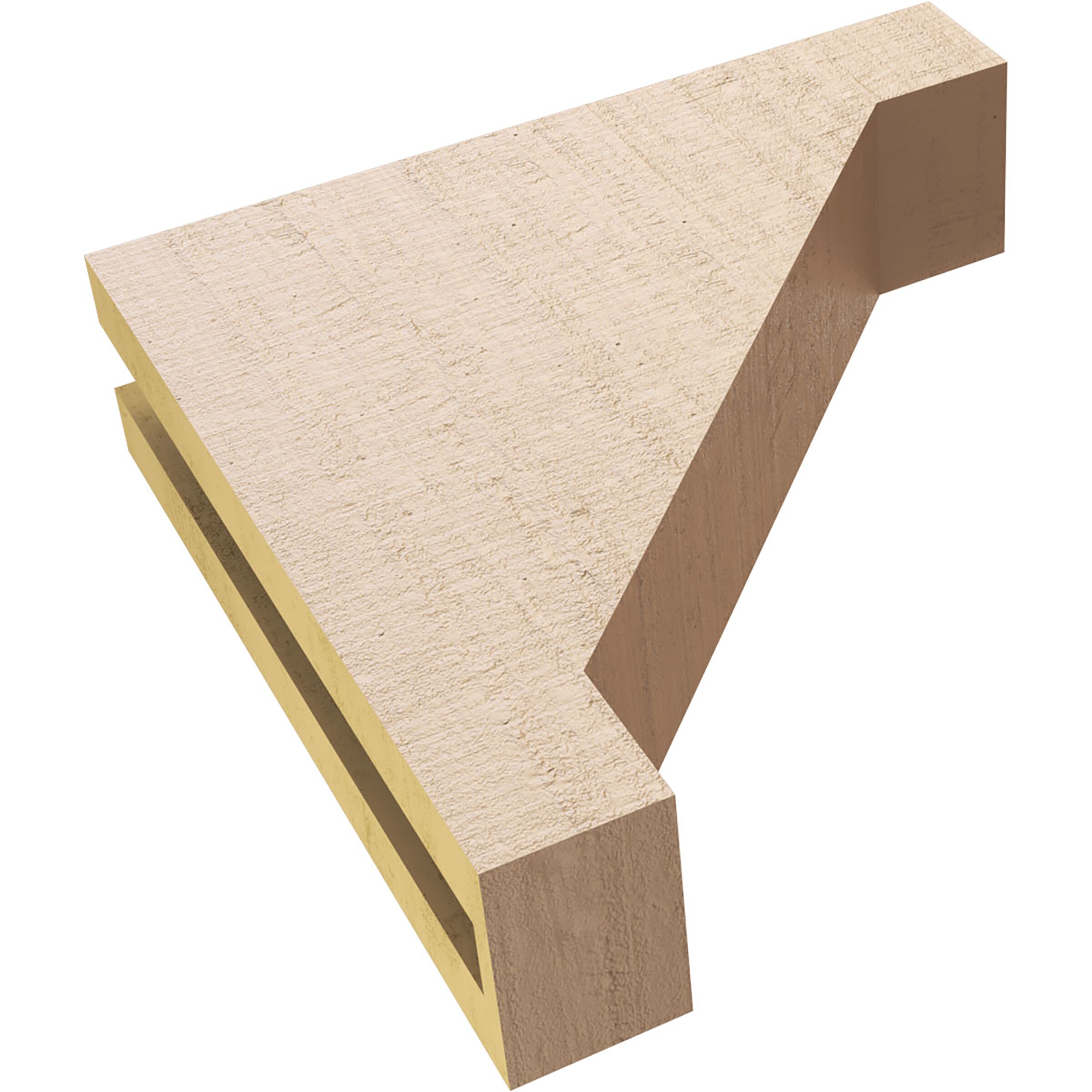 Ekena Millwork CORU03X12X12BURRCPR corbels - View #6