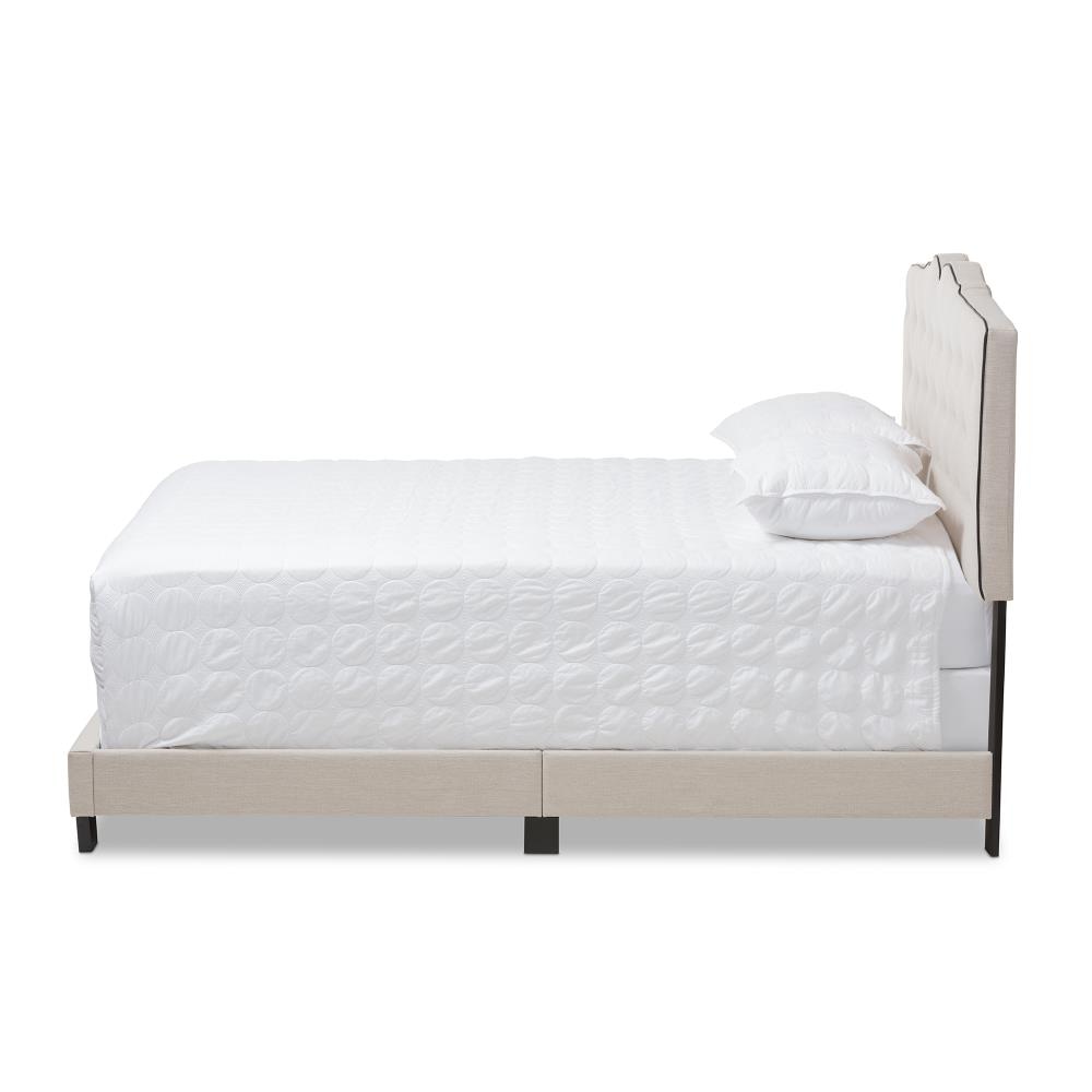 Baxton studio deals brookfield upholstered bed