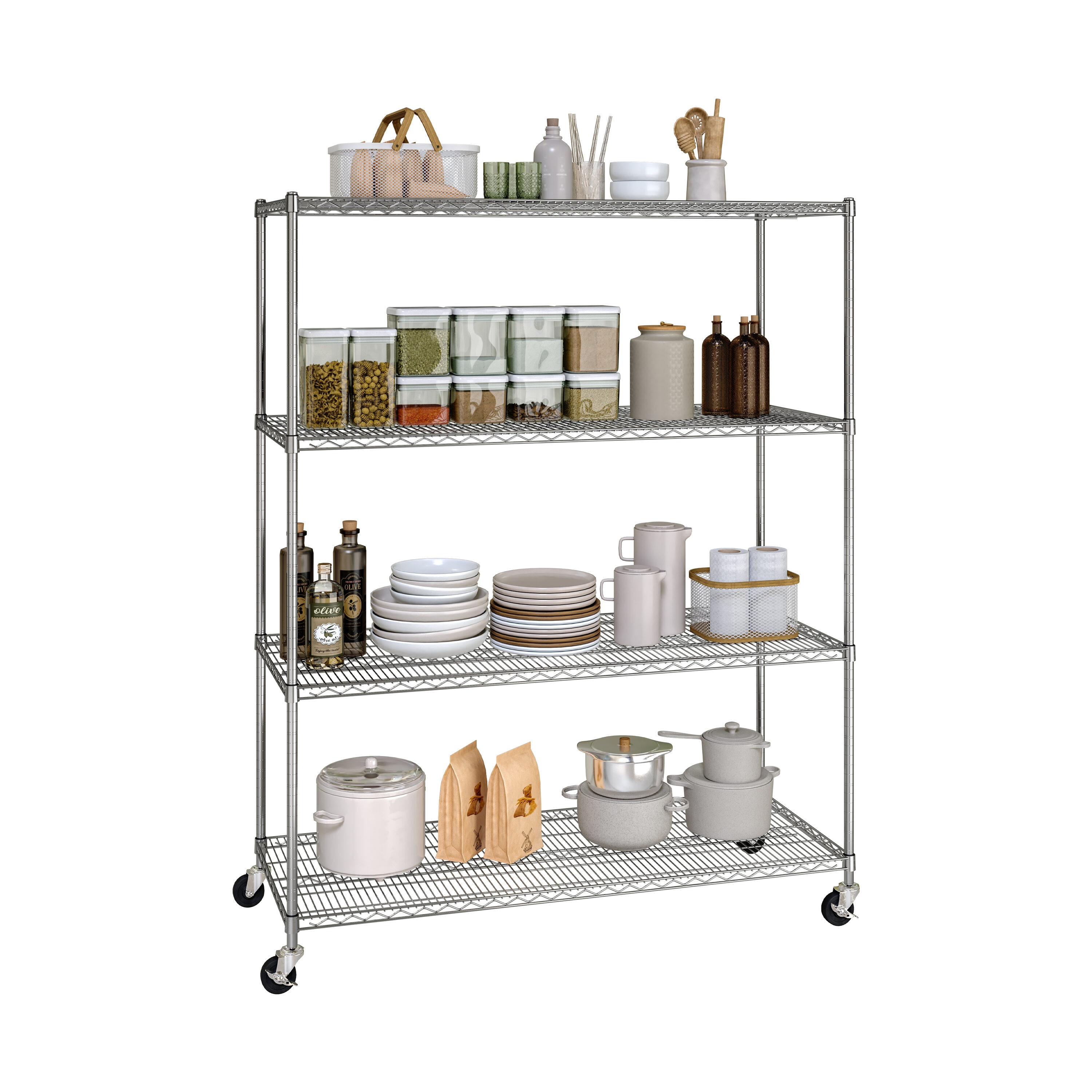 Seville Classics SHE24601B Free-Standing-Shelving - View #7