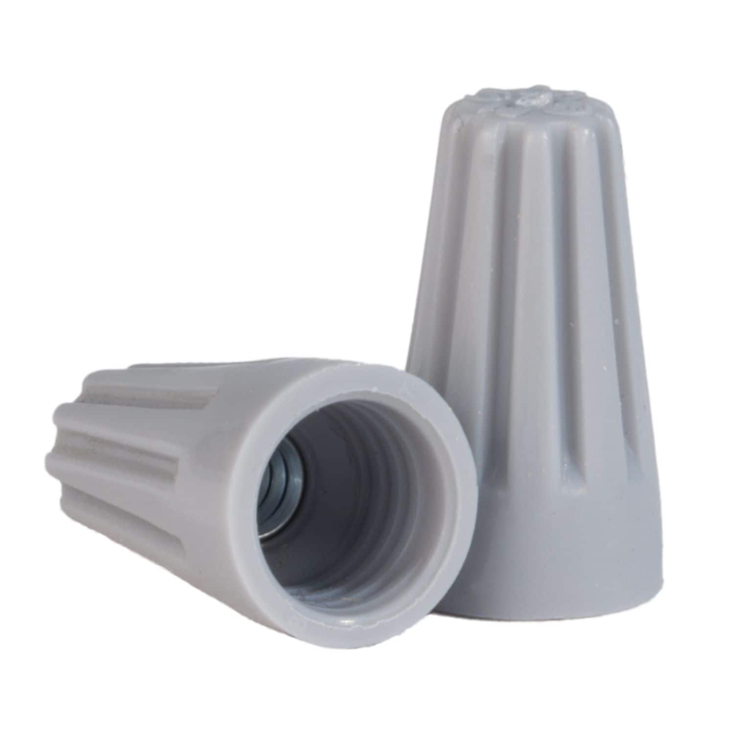 King Innovation 67015 Twist-on wire connectors Gray ( 100 -Pack )