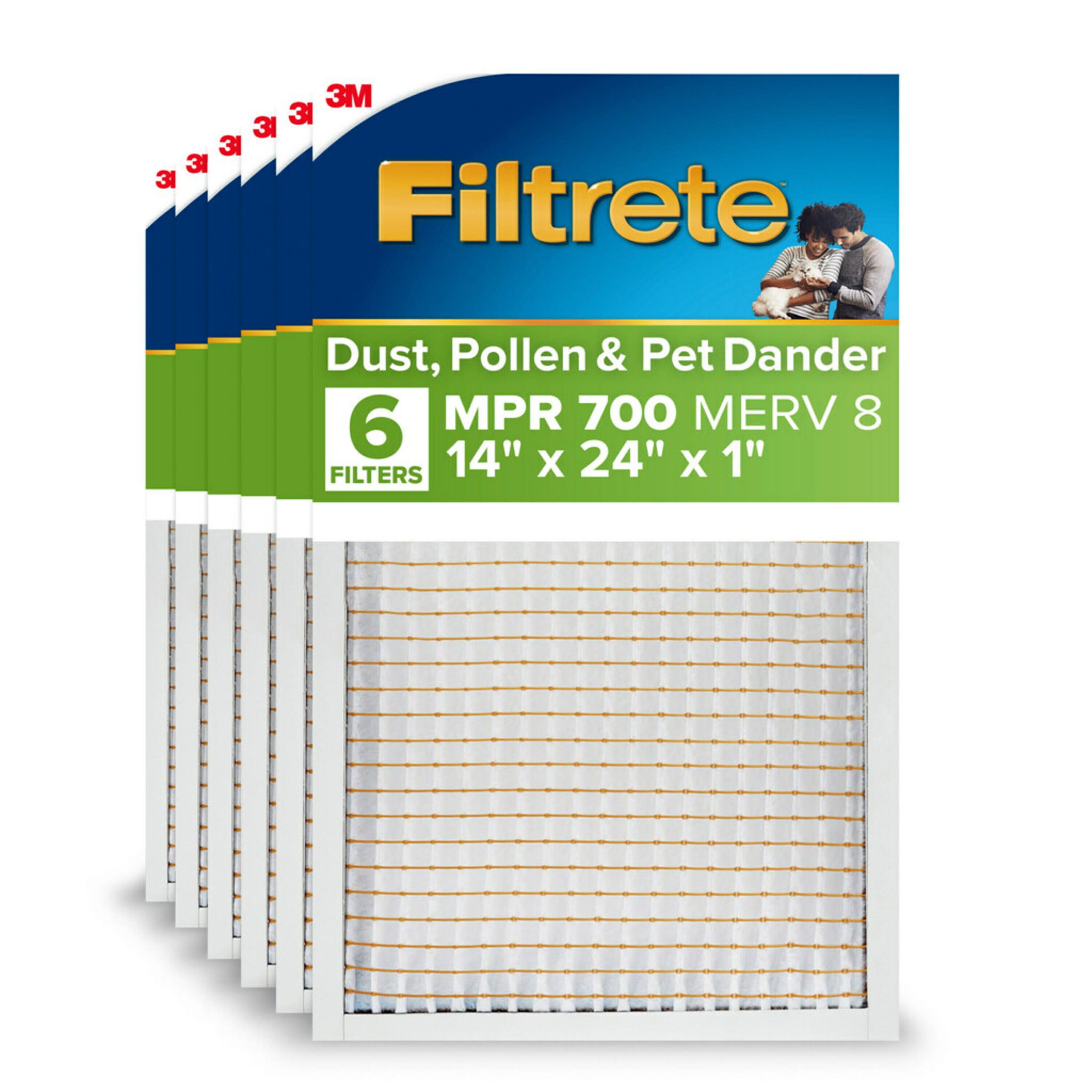 Filtrete 723-6PK-EC  Elctrsttc Fltr 6pk 700MPR 14x24