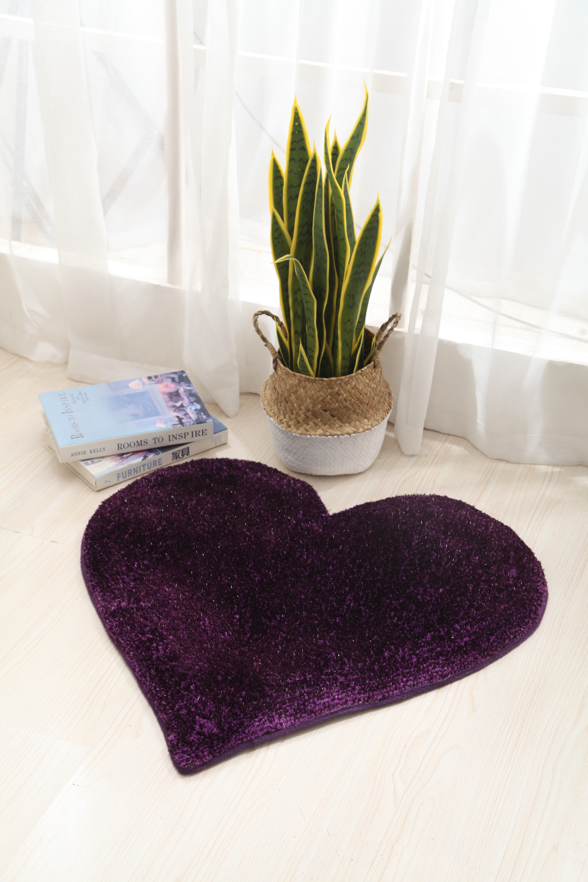 Heart-shaped Rug Gripper, Double Sided Non-slip Rug Pads Rug Tape