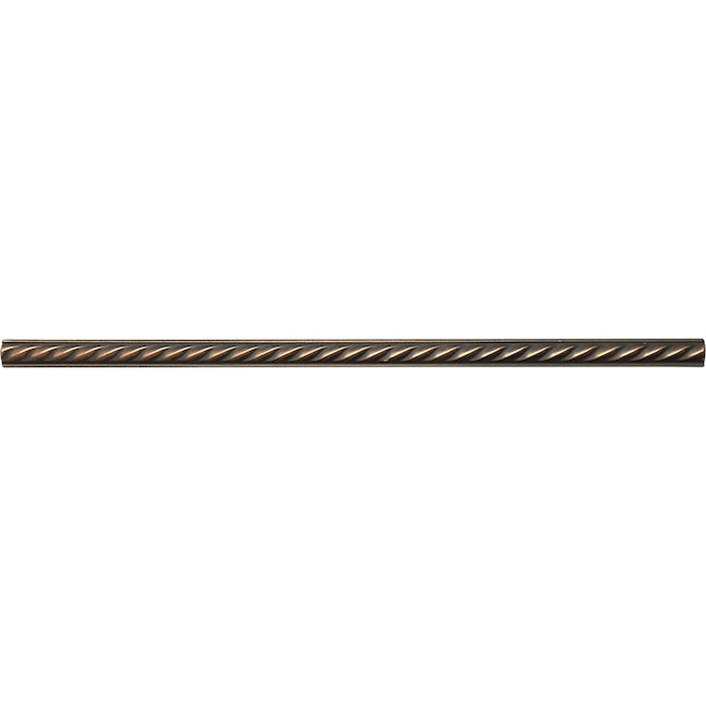 Somerset Collection Oil-Rubbed Bronze 1/2-in x 12-in Metal Pencil Liner ...