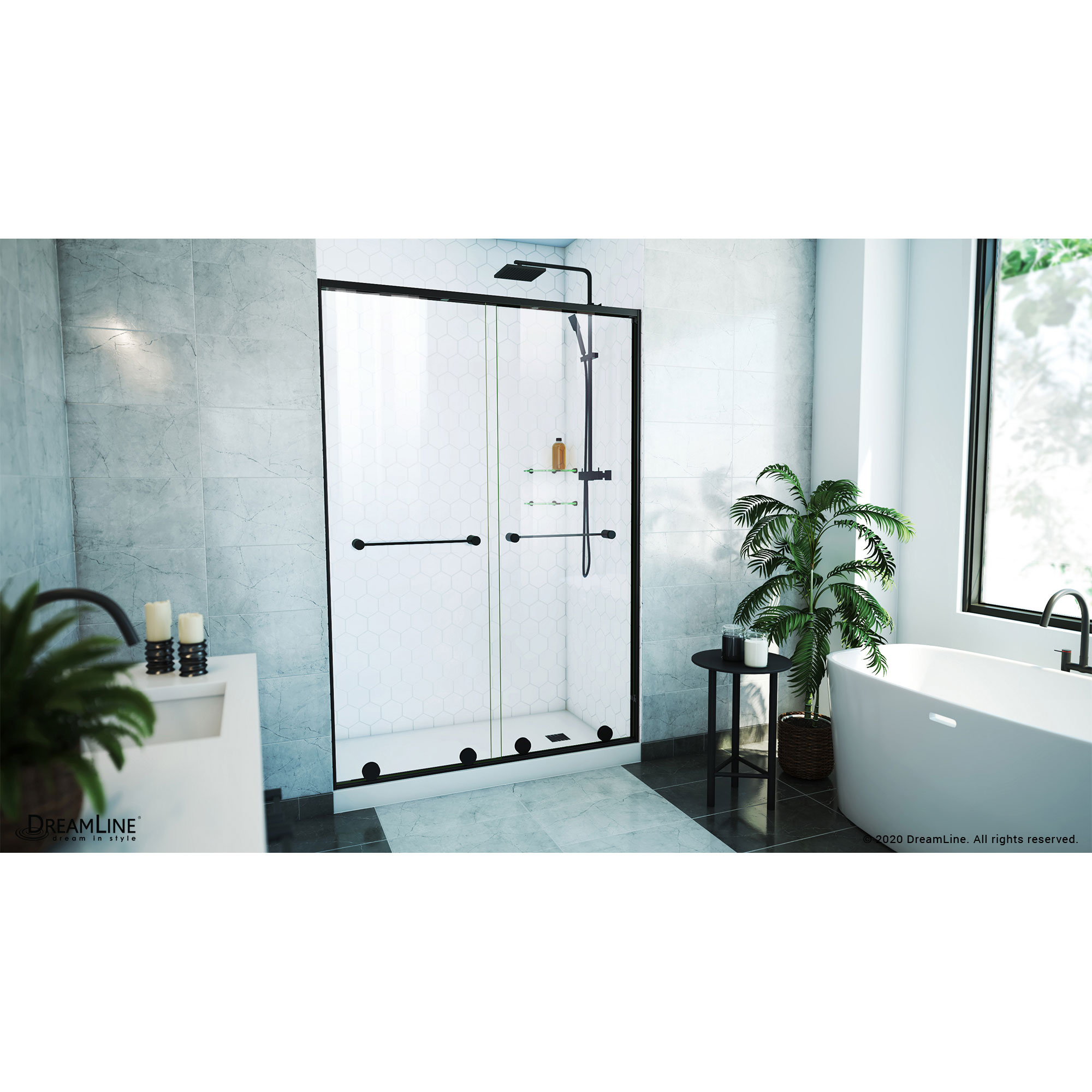 DreamLine SDHA54W760VXX06 Shower-Doors - View #10