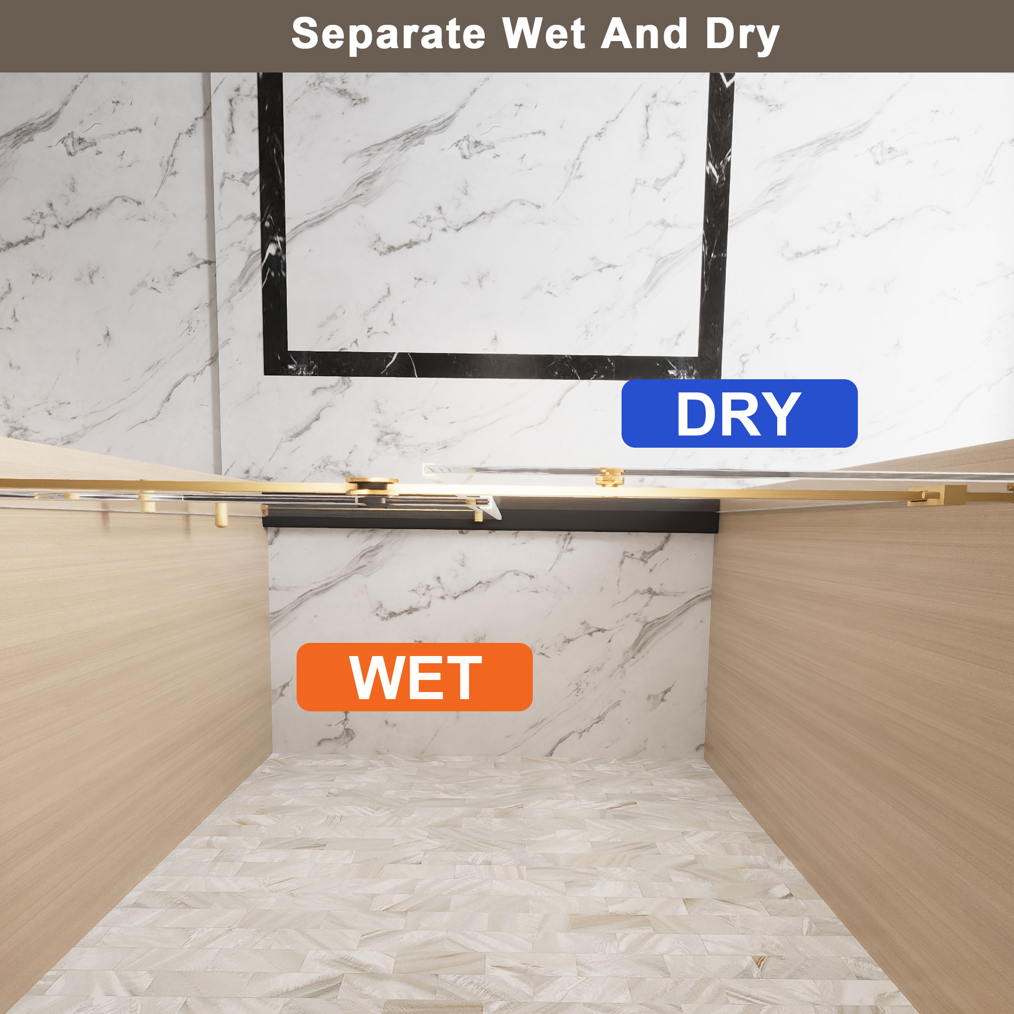 LIVIZA G1PF6076GD-100 Shower-Doors - View #5