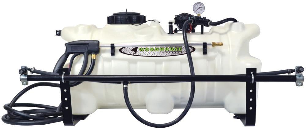 Workhorse Sprayers 25-Gallons Plastic Pull-behind Sprayer in the Garden  Sprayers department at