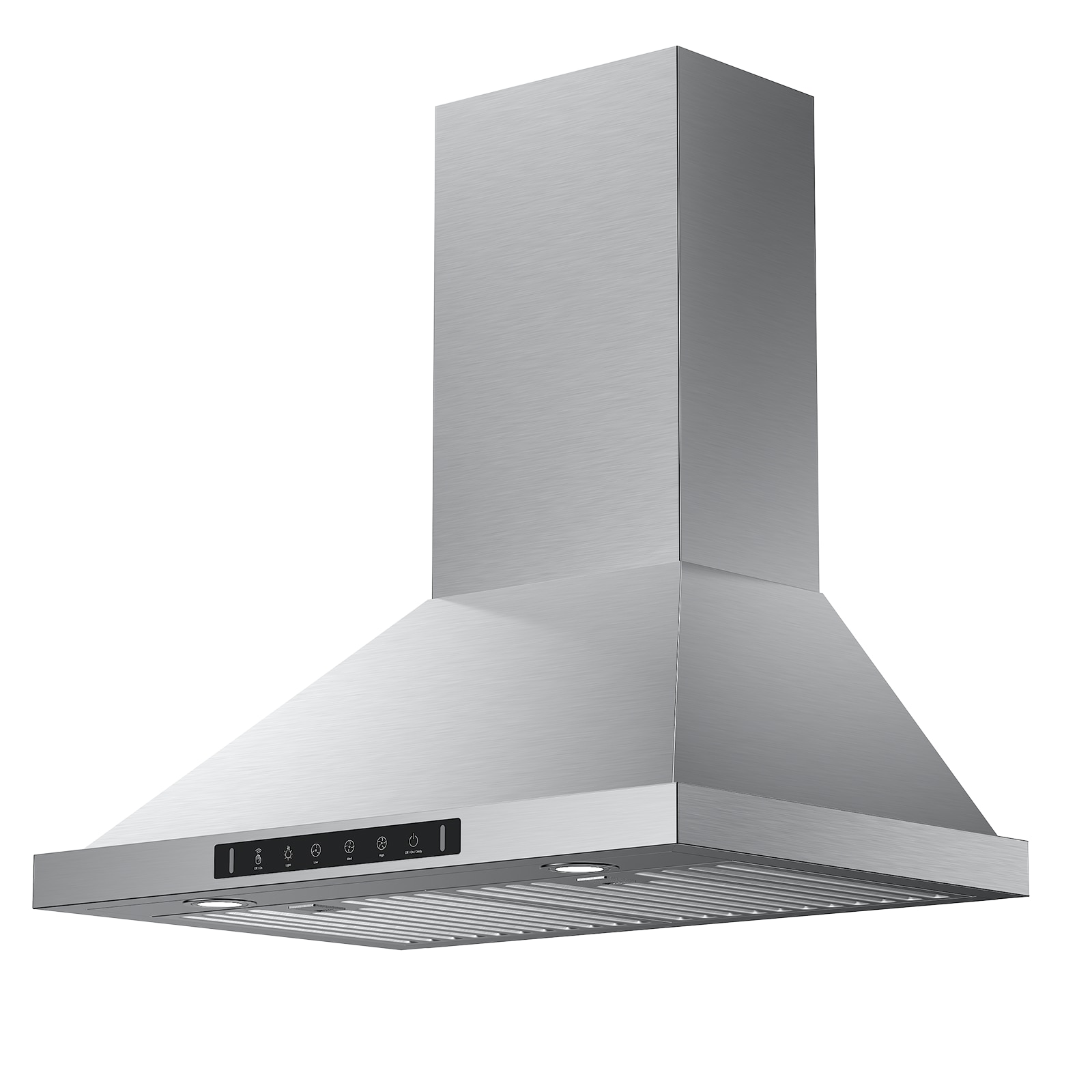VIKIO VIKP0236S 36 inch Convertible 980-CFM Stainless steel Wall-Mounted Range Hood with Charcoal Filter
