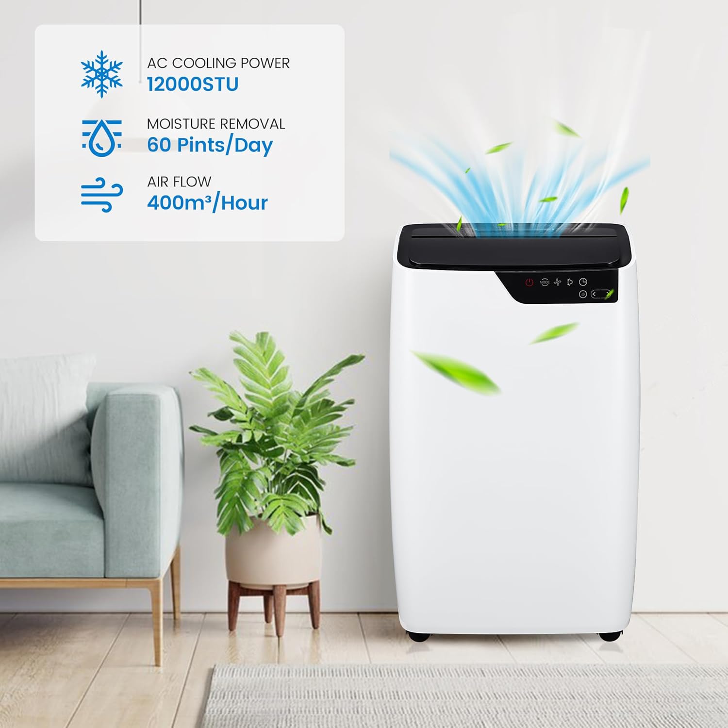 Qeetex ZYS-PHO-10HPW8ES Portable-Air-Conditioners - View #2
