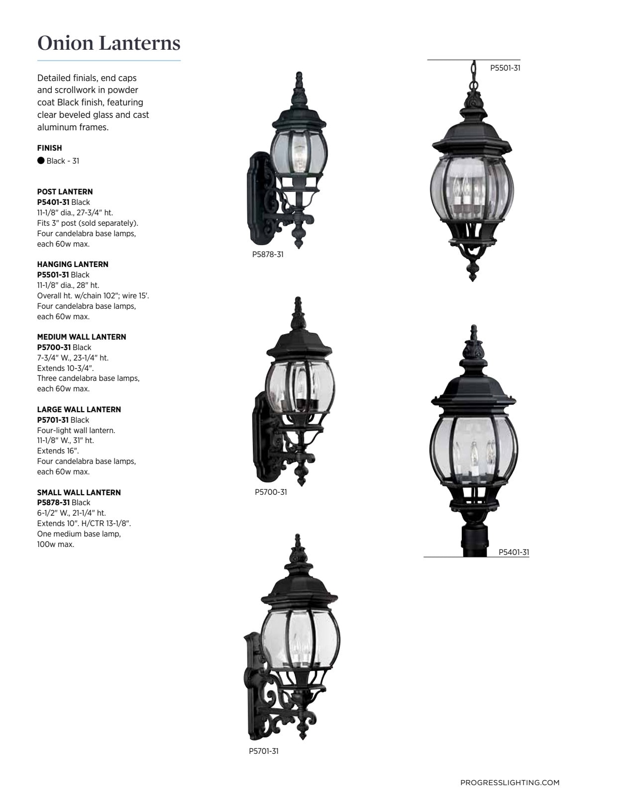 Progress Lighting P5878-31 Outdoor-Wall-Lighting - View #7