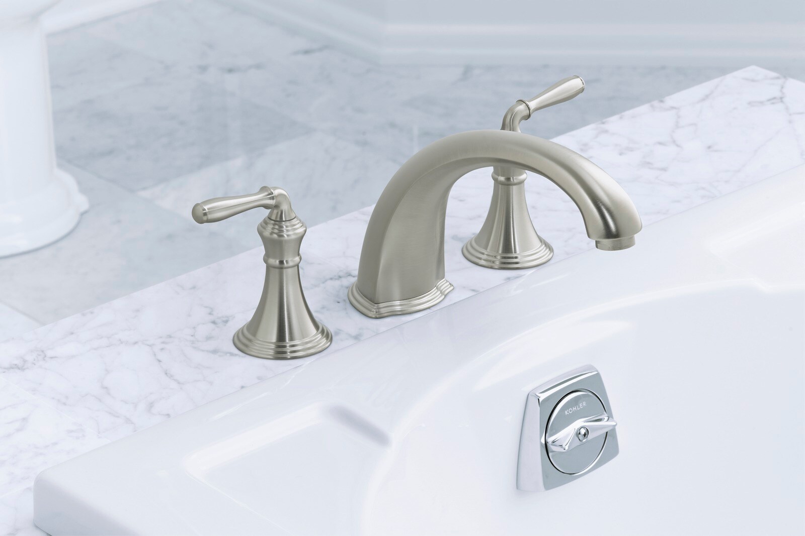 KOHLER T398-4-BN Roman-Tub-Faucets - View #2