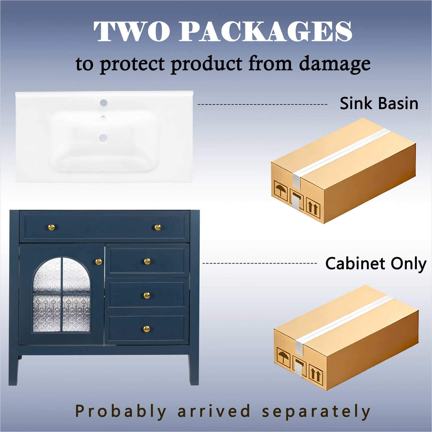 SunJet JNYAUALXK164 Bath-Vanity-Combo - View #5