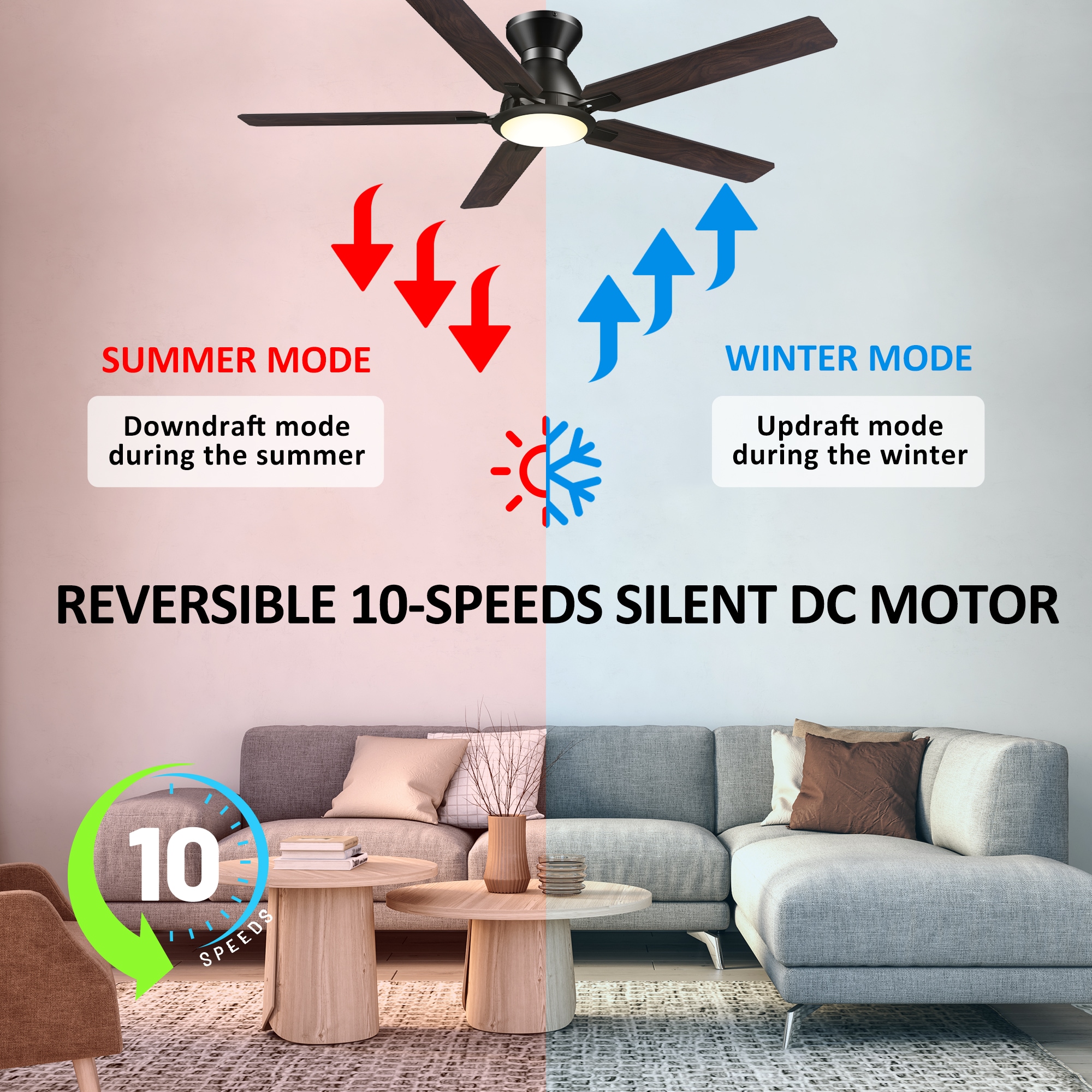 CARRO USA LS525J-L12-B5-1-FM Ceiling-Fans - View #5