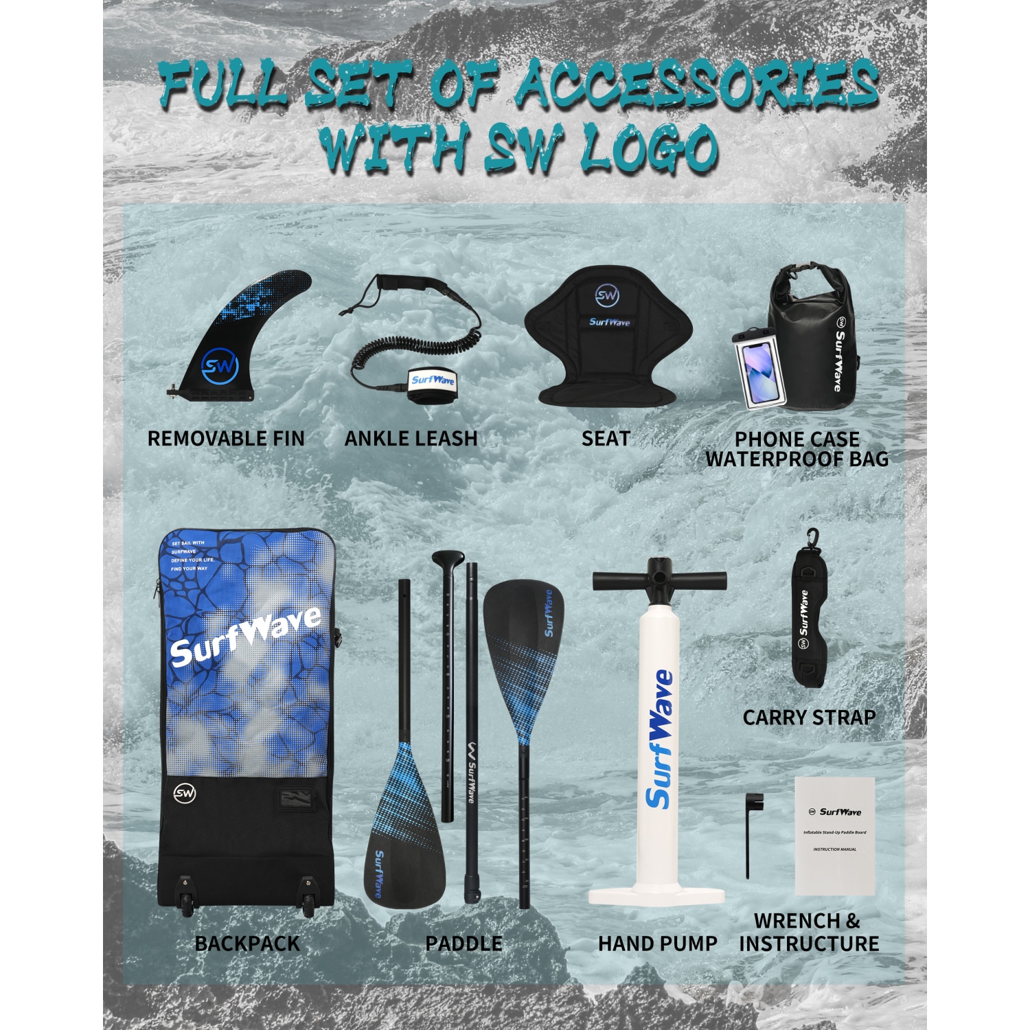 Streamdale Furniture W1440P192396 Stand-Up-Paddle-Boards - View #7