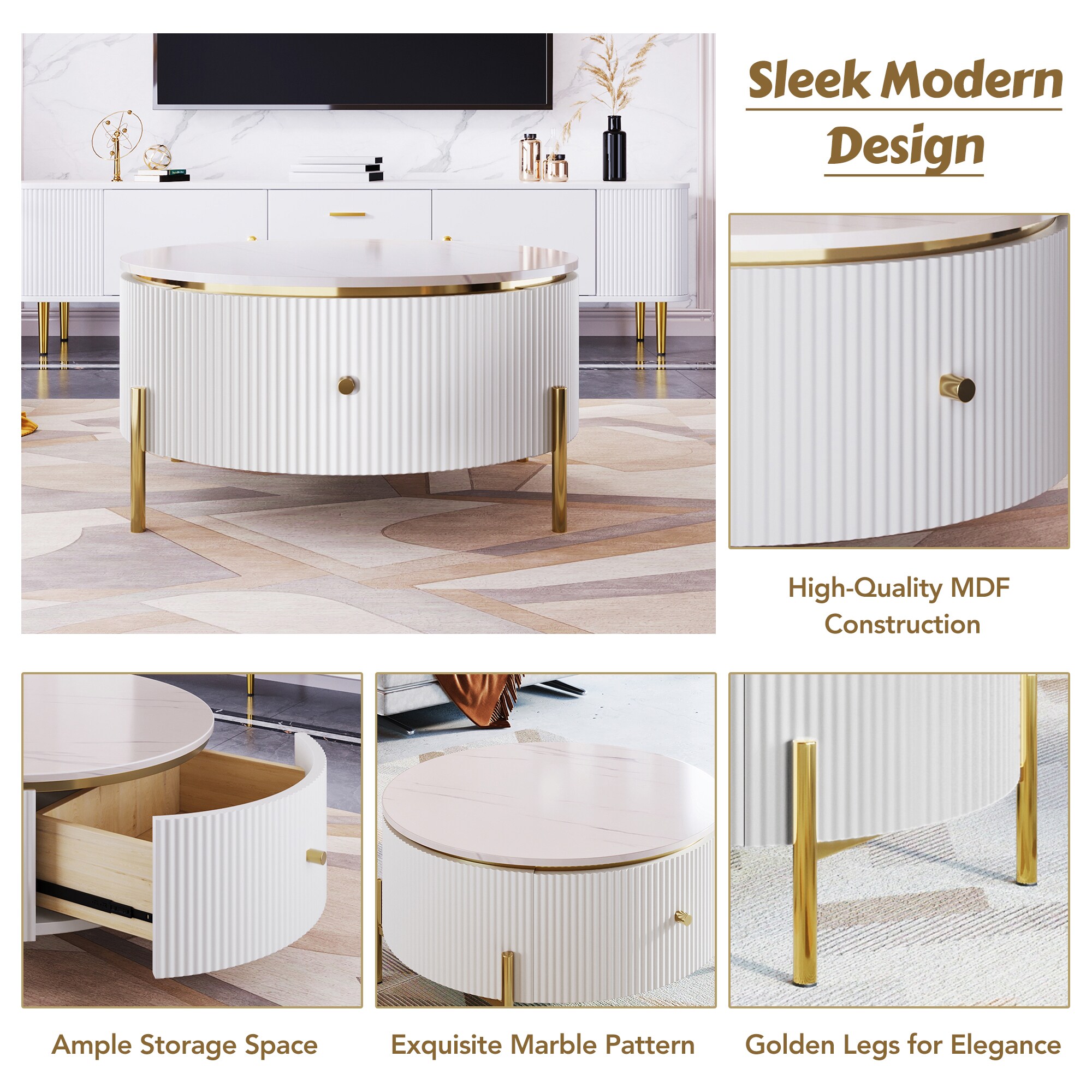 ModernLuxe L3P-N735P211280K Coffee-Tables - View #5