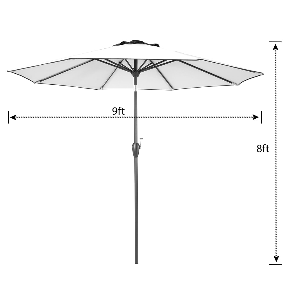 PolyTeak UMBL-9FT-BGG Umbrellas-2 - View #5