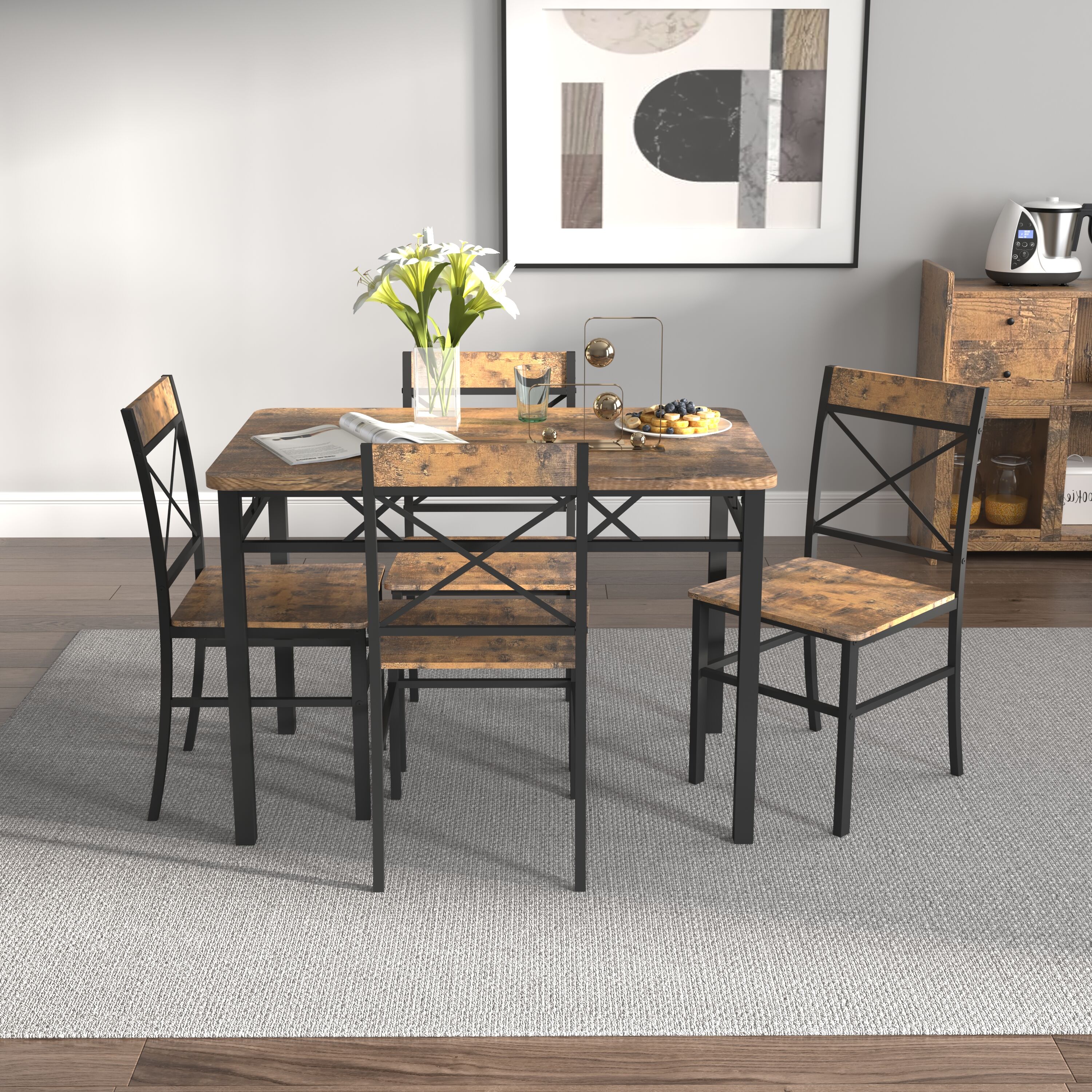 Tinyhomie LW-JA-9P309909W212 Dining-Sets - View #2